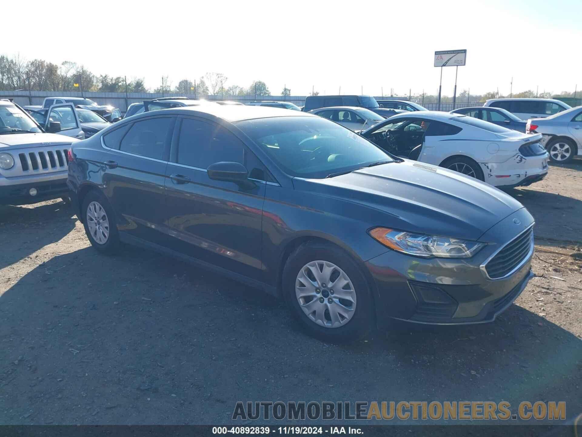 3FA6P0G75LR160832 FORD FUSION 2020