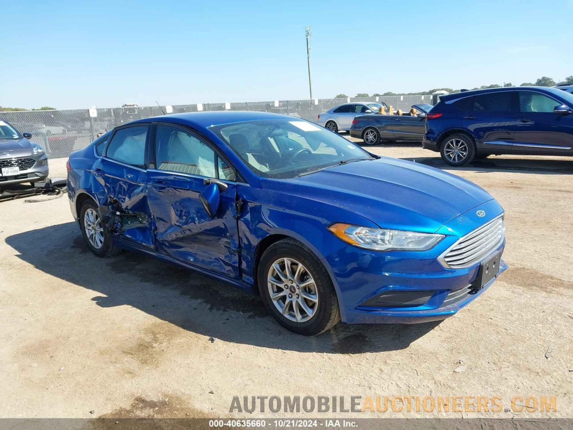 3FA6P0G76HR259490 FORD FUSION 2017