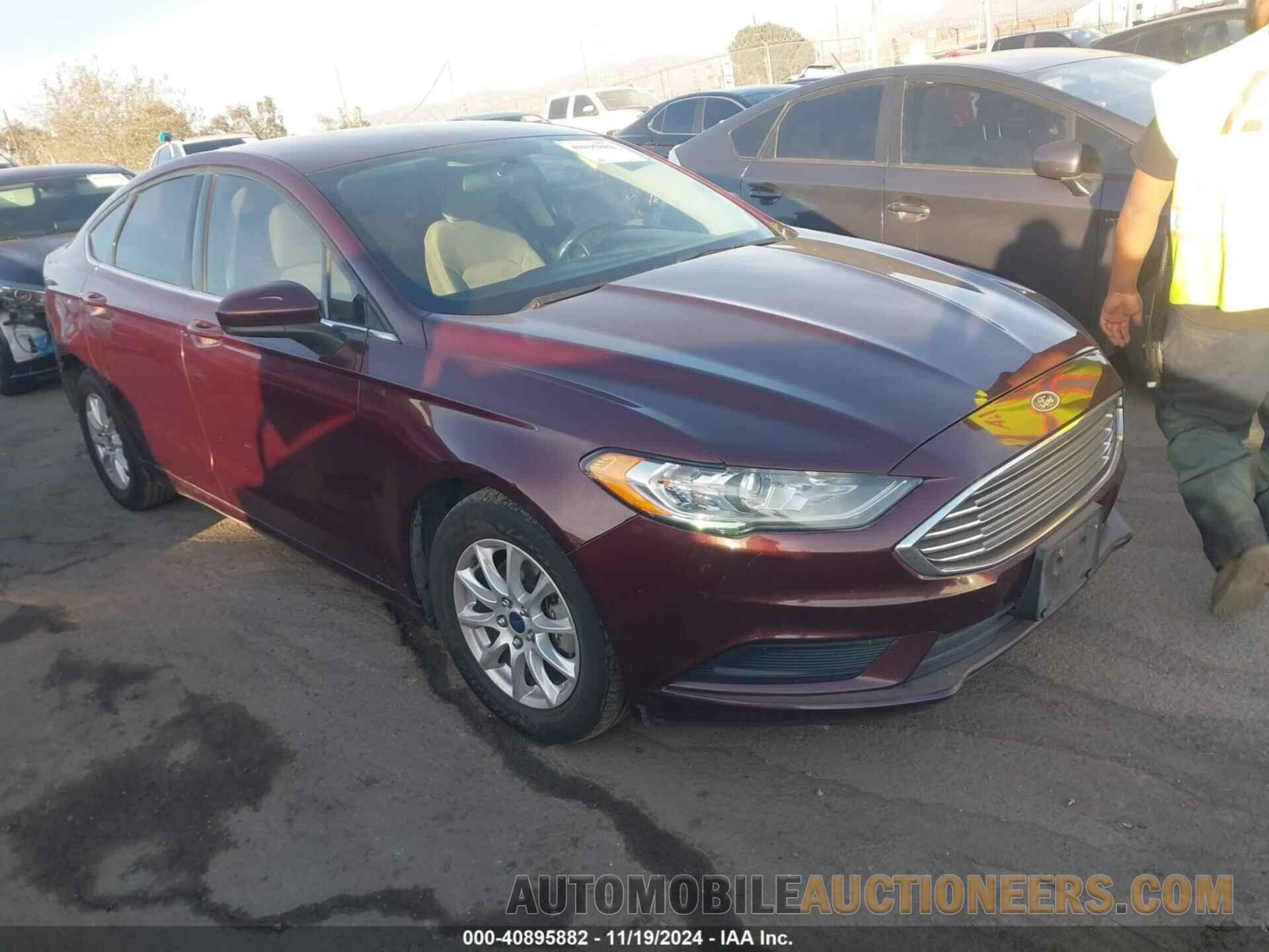 3FA6P0G76HR343325 FORD FUSION 2017