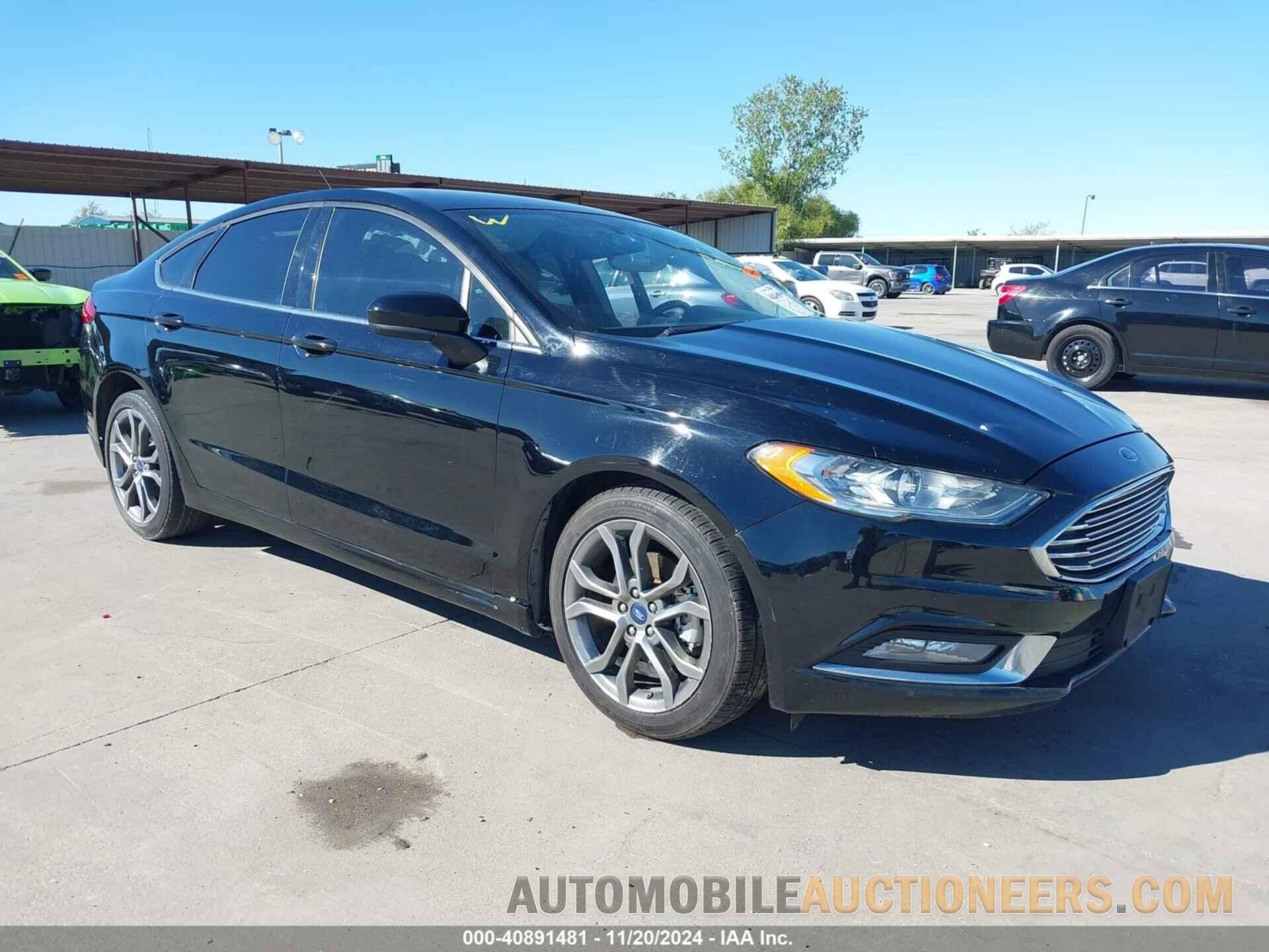 3FA6P0G76HR349481 FORD FUSION 2017