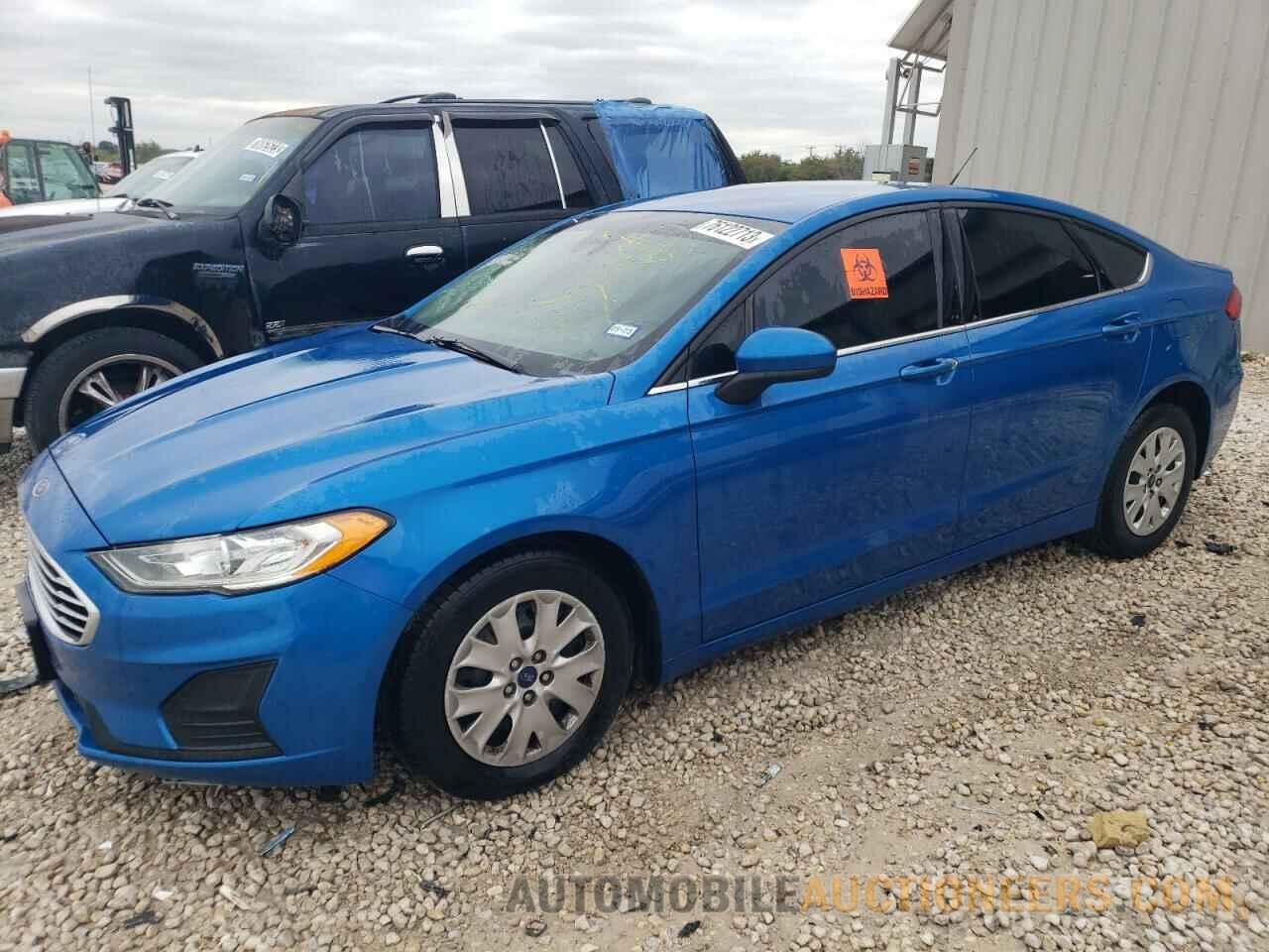 3FA6P0G77KR170809 FORD FUSION 2019