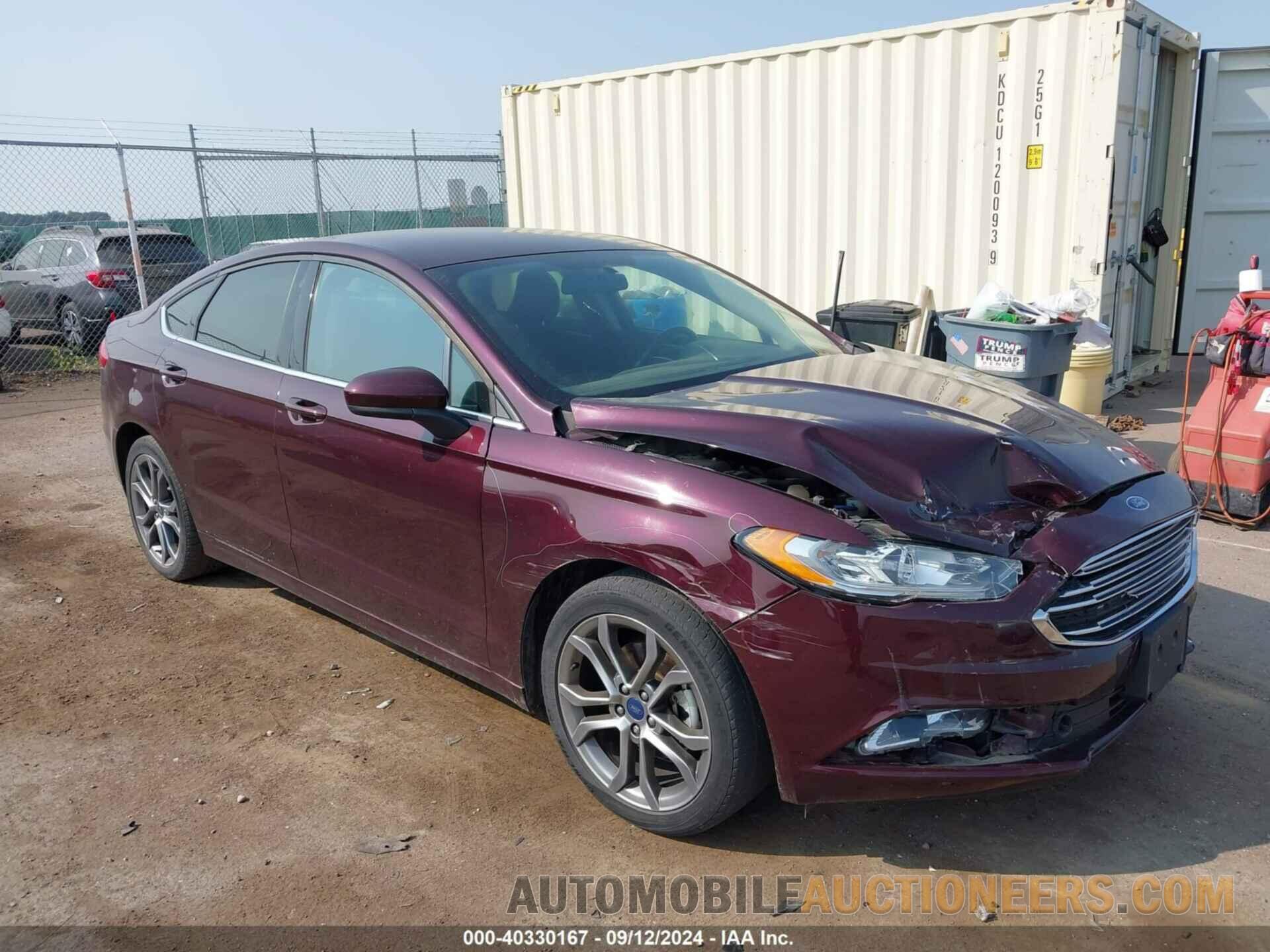 3FA6P0G79HR350236 FORD FUSION 2017