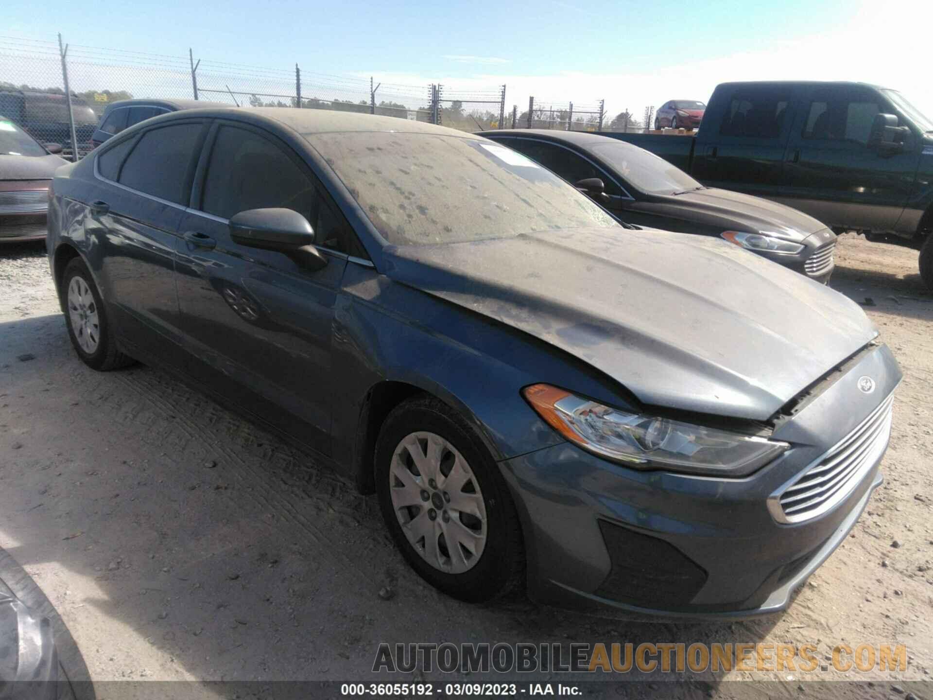 3FA6P0G79KR111681 FORD FUSION 2019