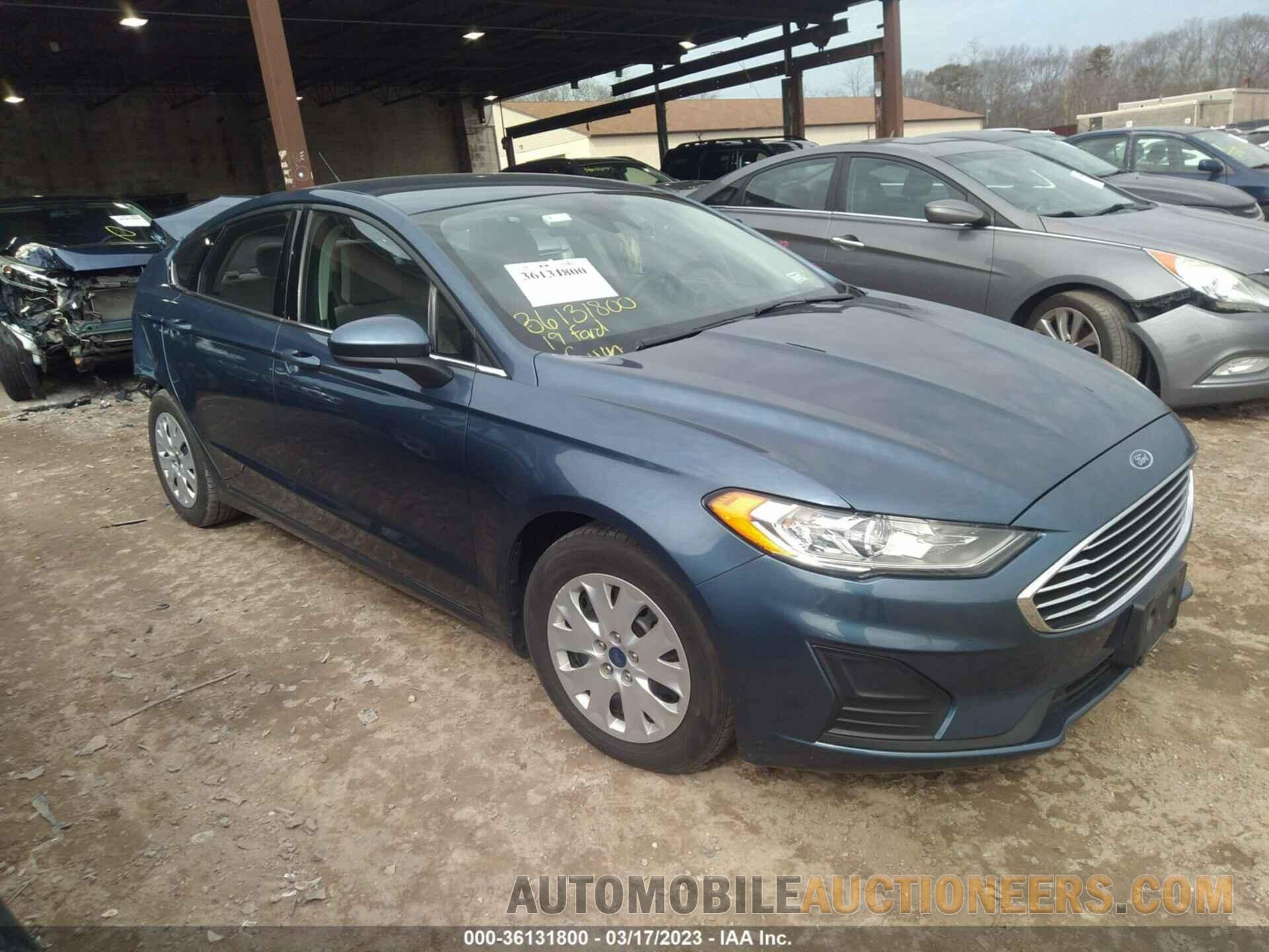 3FA6P0G79KR245168 FORD FUSION 2019