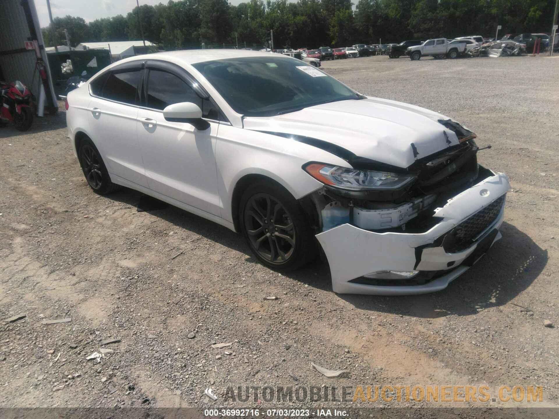 3FA6P0G7XJR237448 FORD FUSION 2018