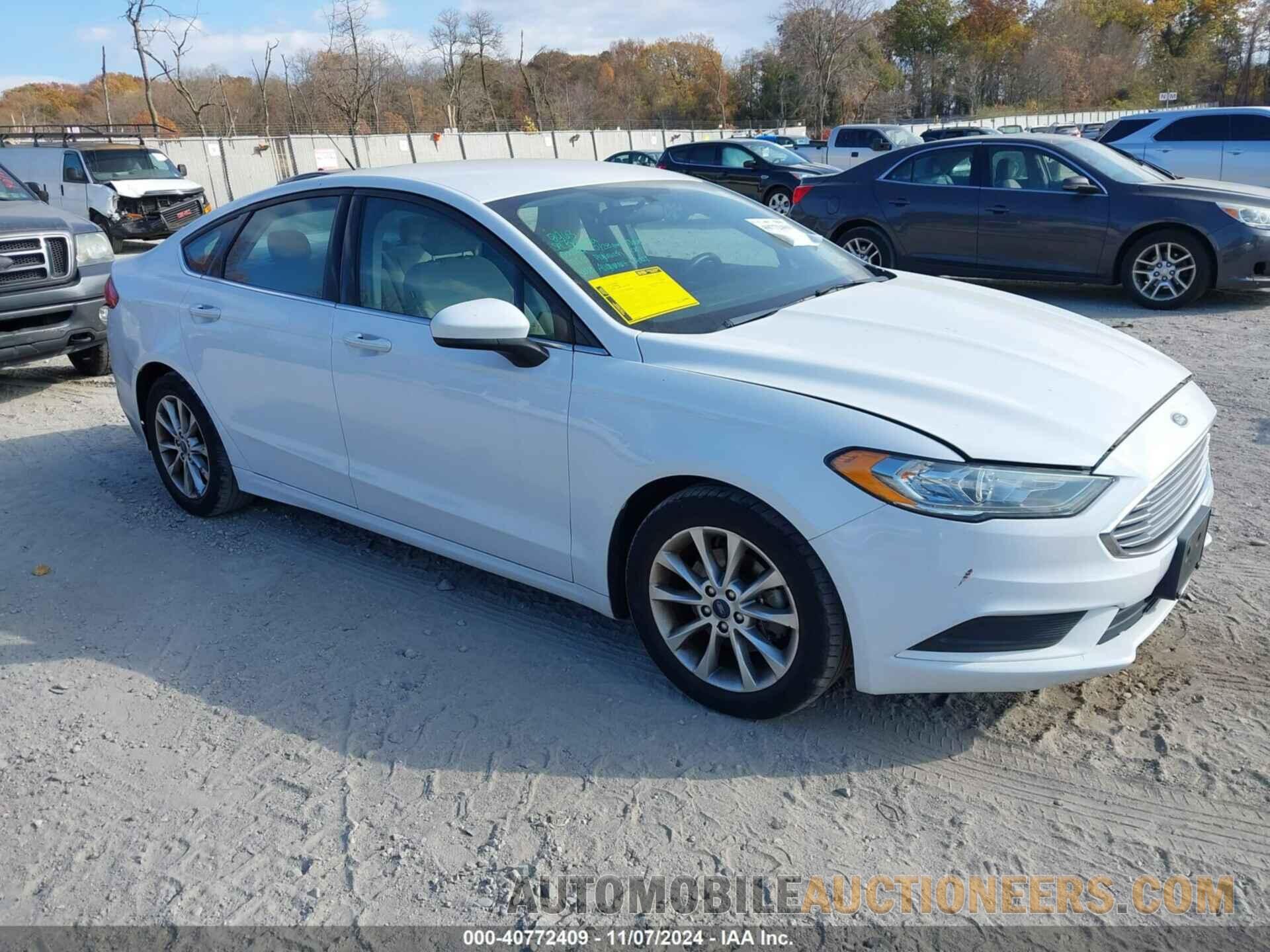 3FA6P0H71HR113092 FORD FUSION 2017