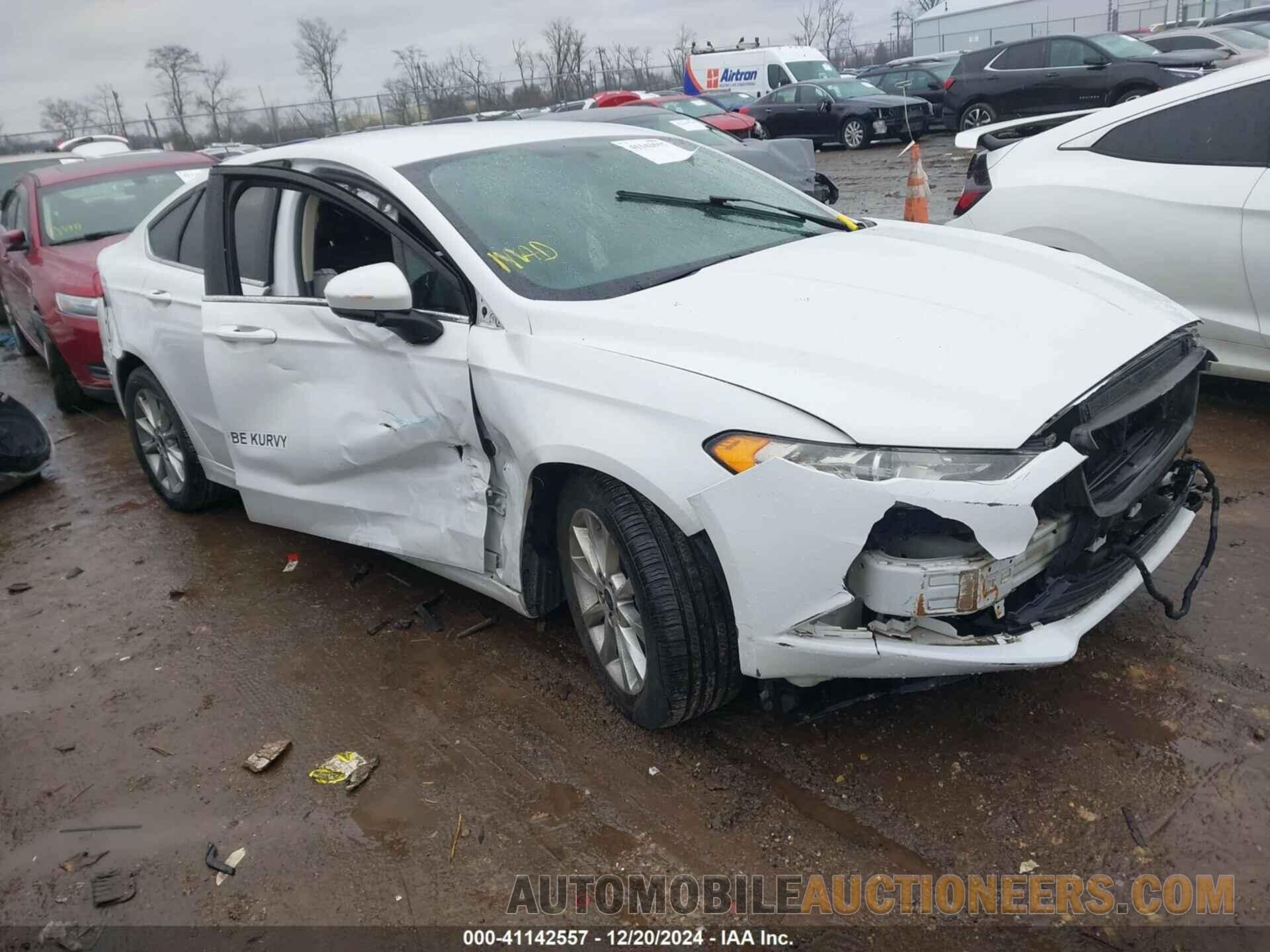 3FA6P0H71HR169730 FORD FUSION 2017