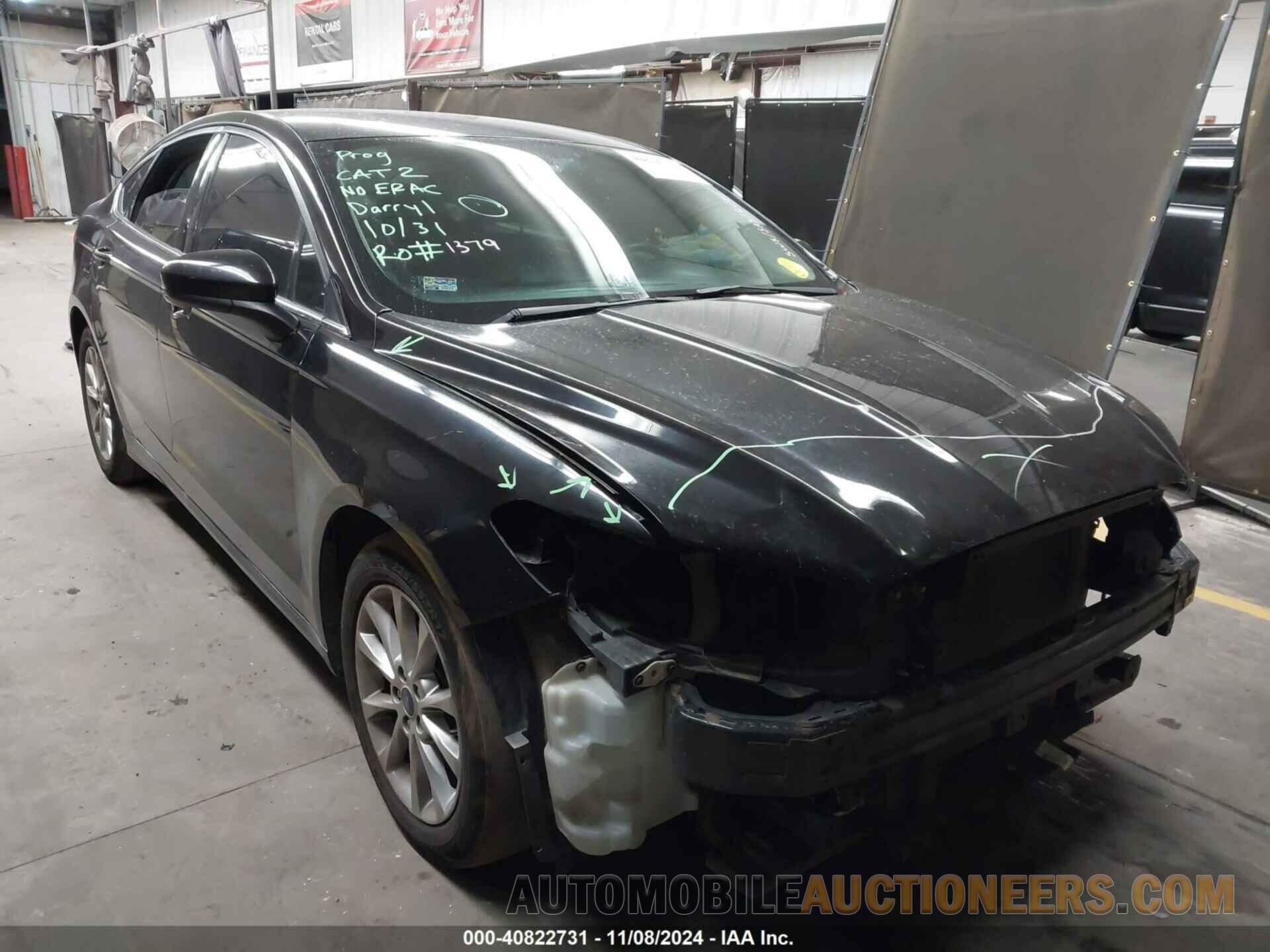 3FA6P0H71HR350083 FORD FUSION 2017