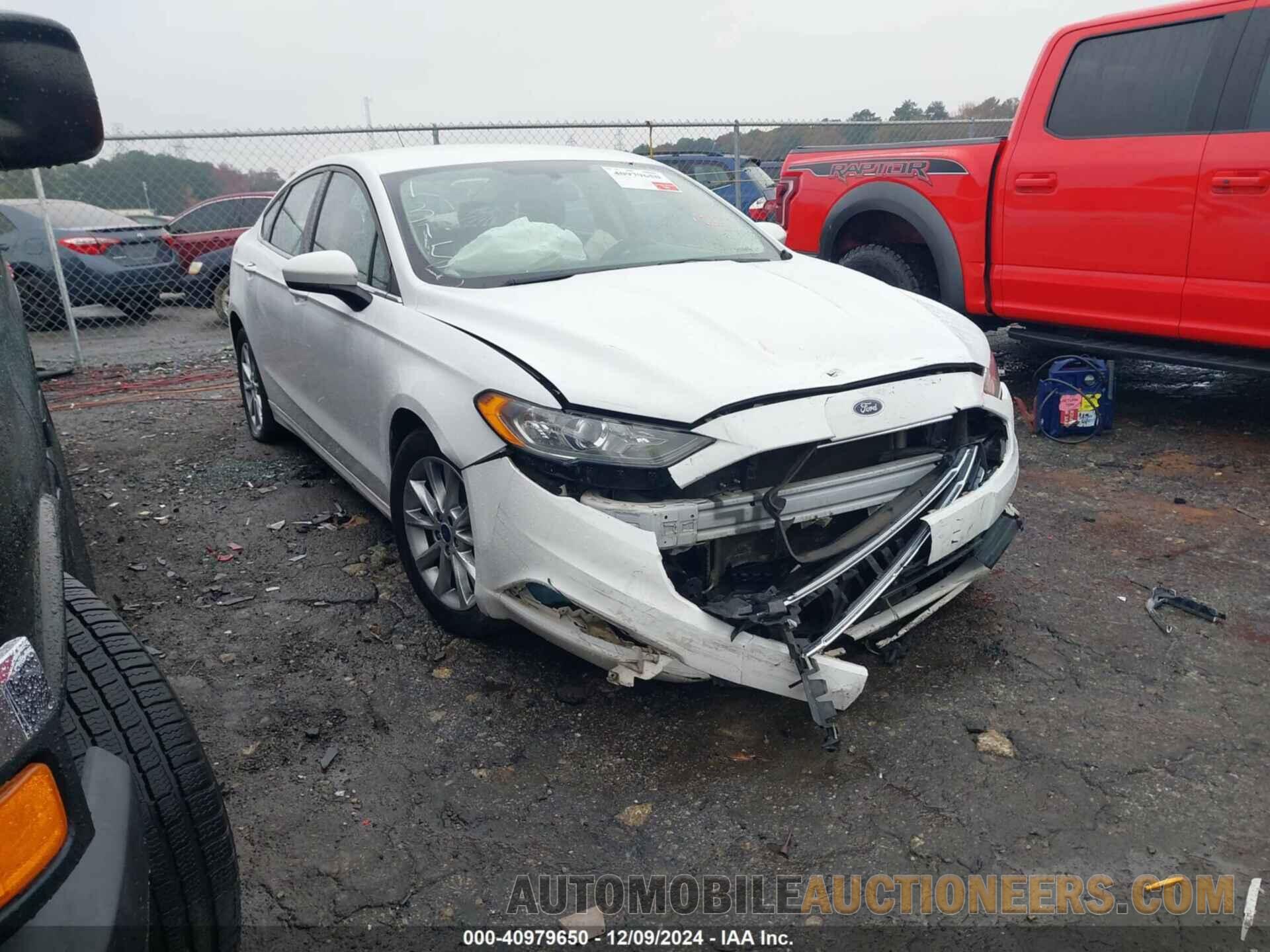 3FA6P0H71HR351315 FORD FUSION 2017