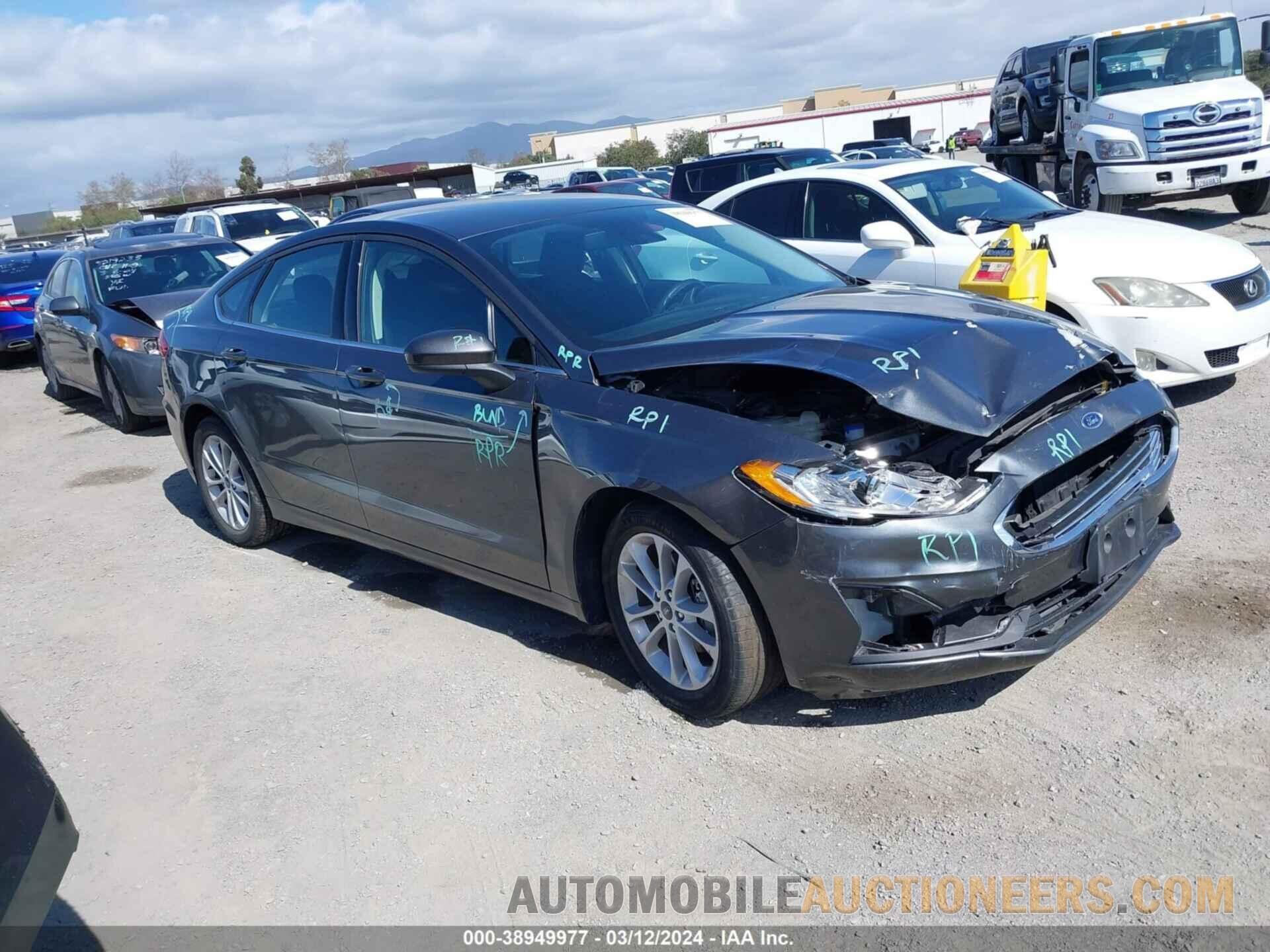 3FA6P0H72LR262734 FORD FUSION 2020