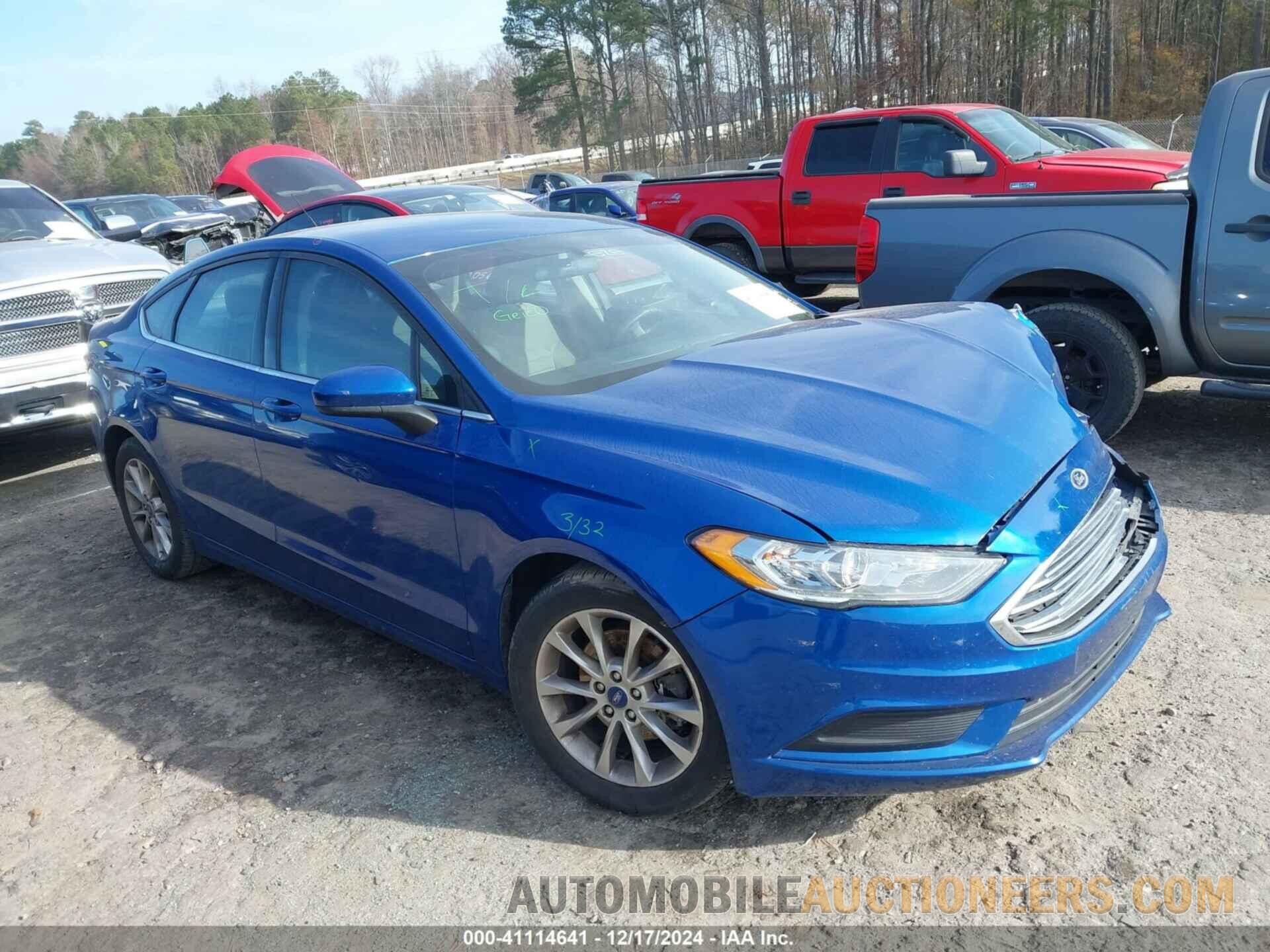 3FA6P0H73HR158325 FORD FUSION 2017