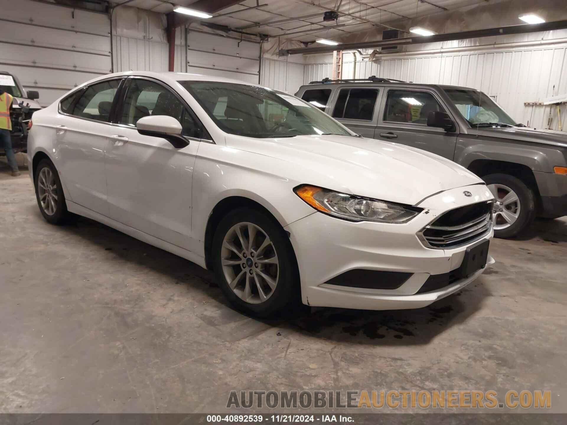 3FA6P0H73HR160110 FORD FUSION 2017