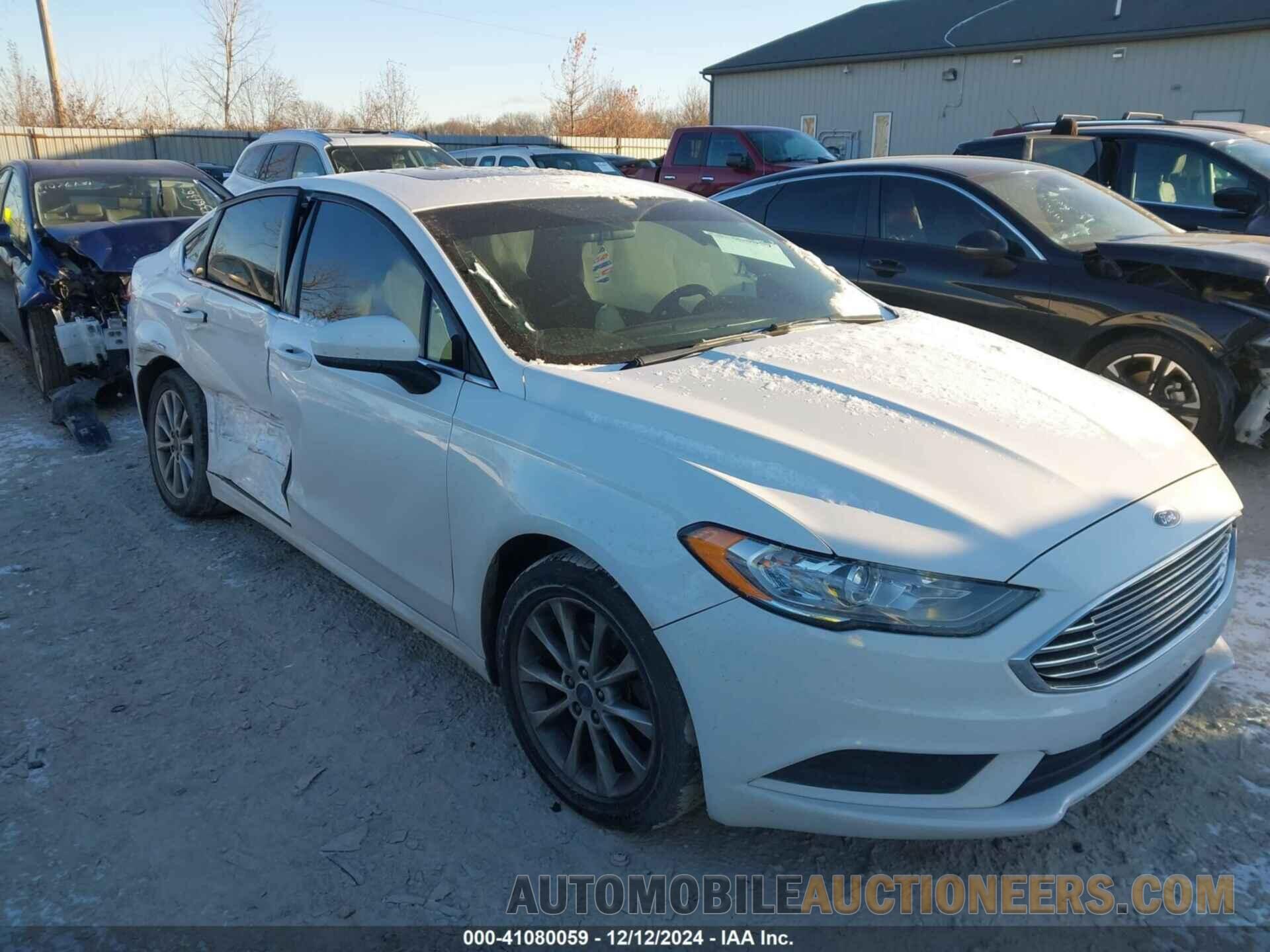 3FA6P0H73HR165789 FORD FUSION 2017