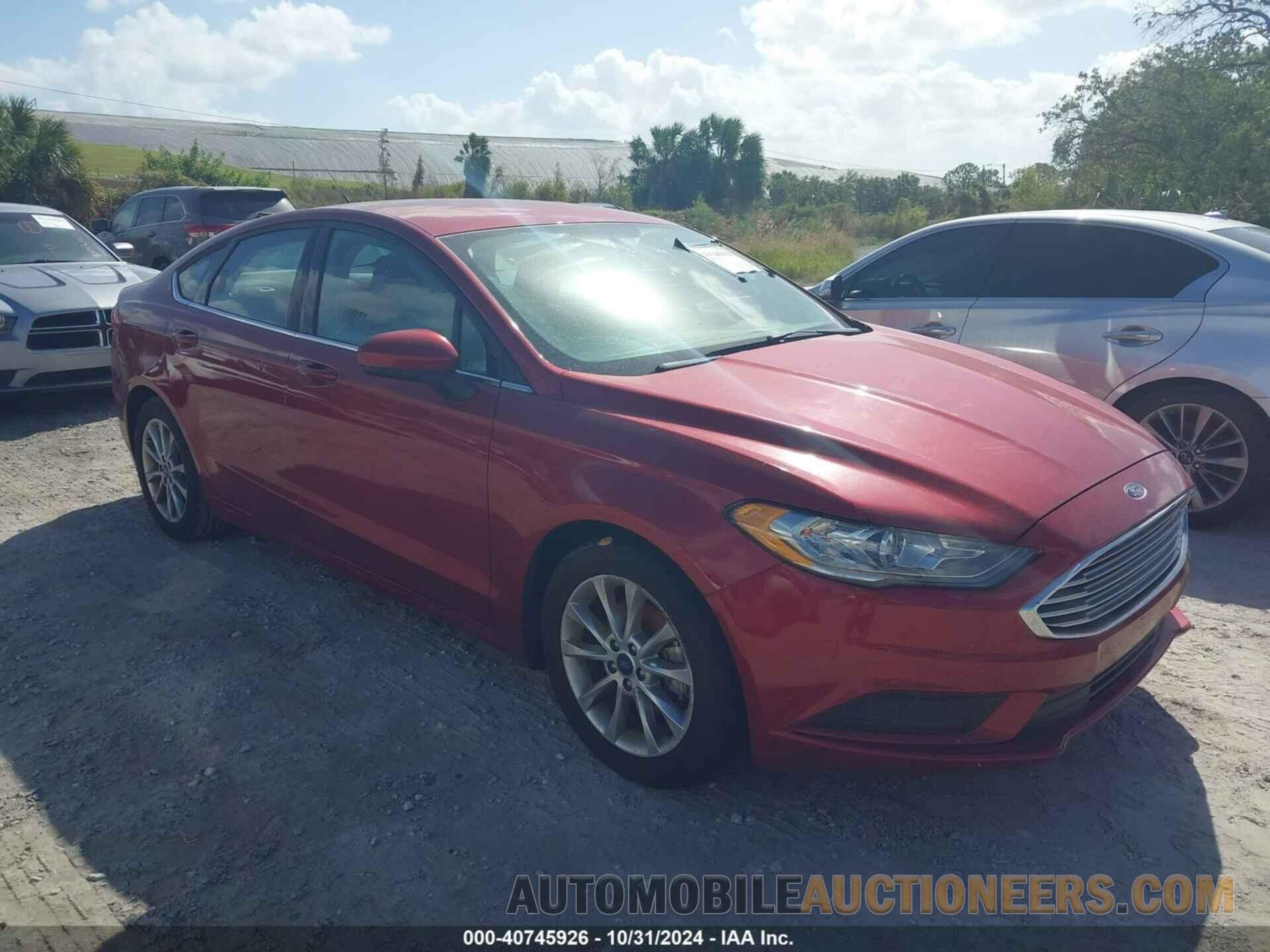 3FA6P0H73HR320941 FORD FUSION 2017