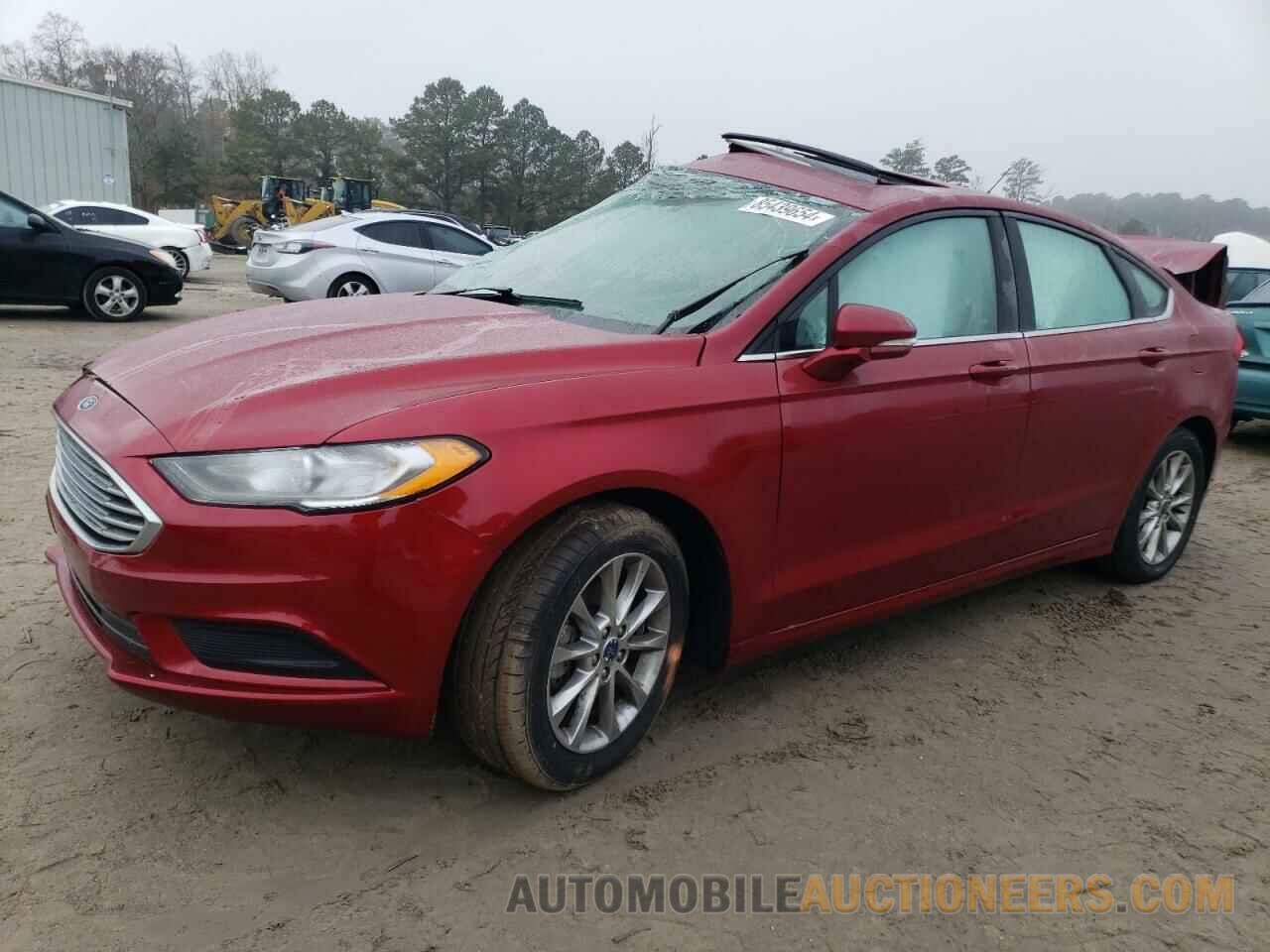 3FA6P0H73HR391637 FORD FUSION 2017