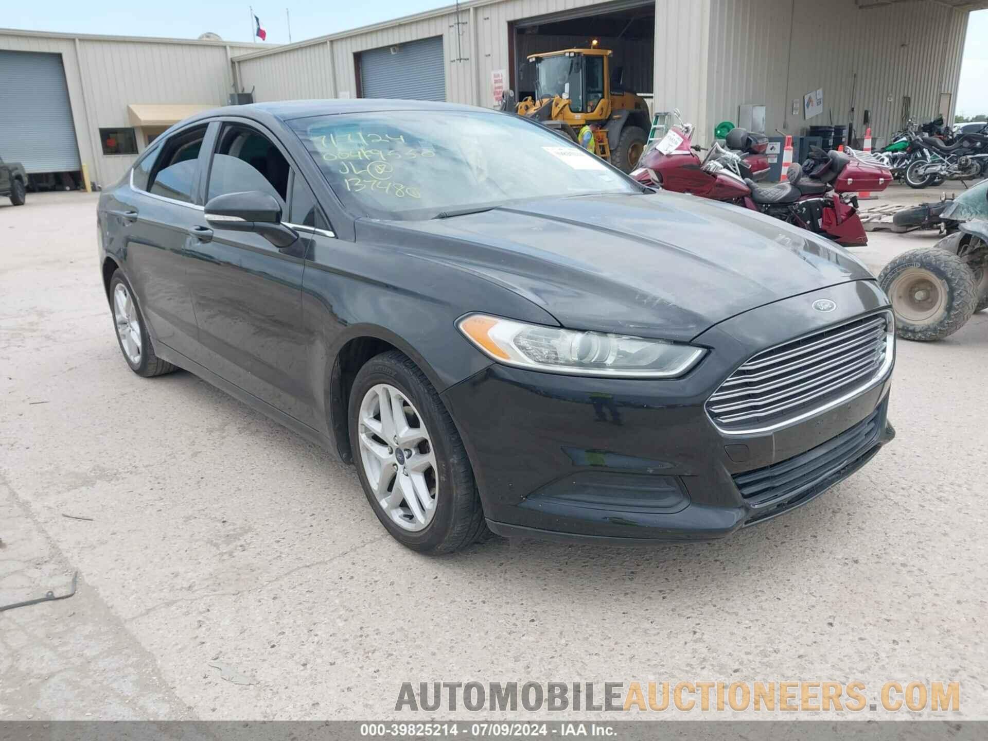 3FA6P0H74ER137480 FORD FUSION 2014