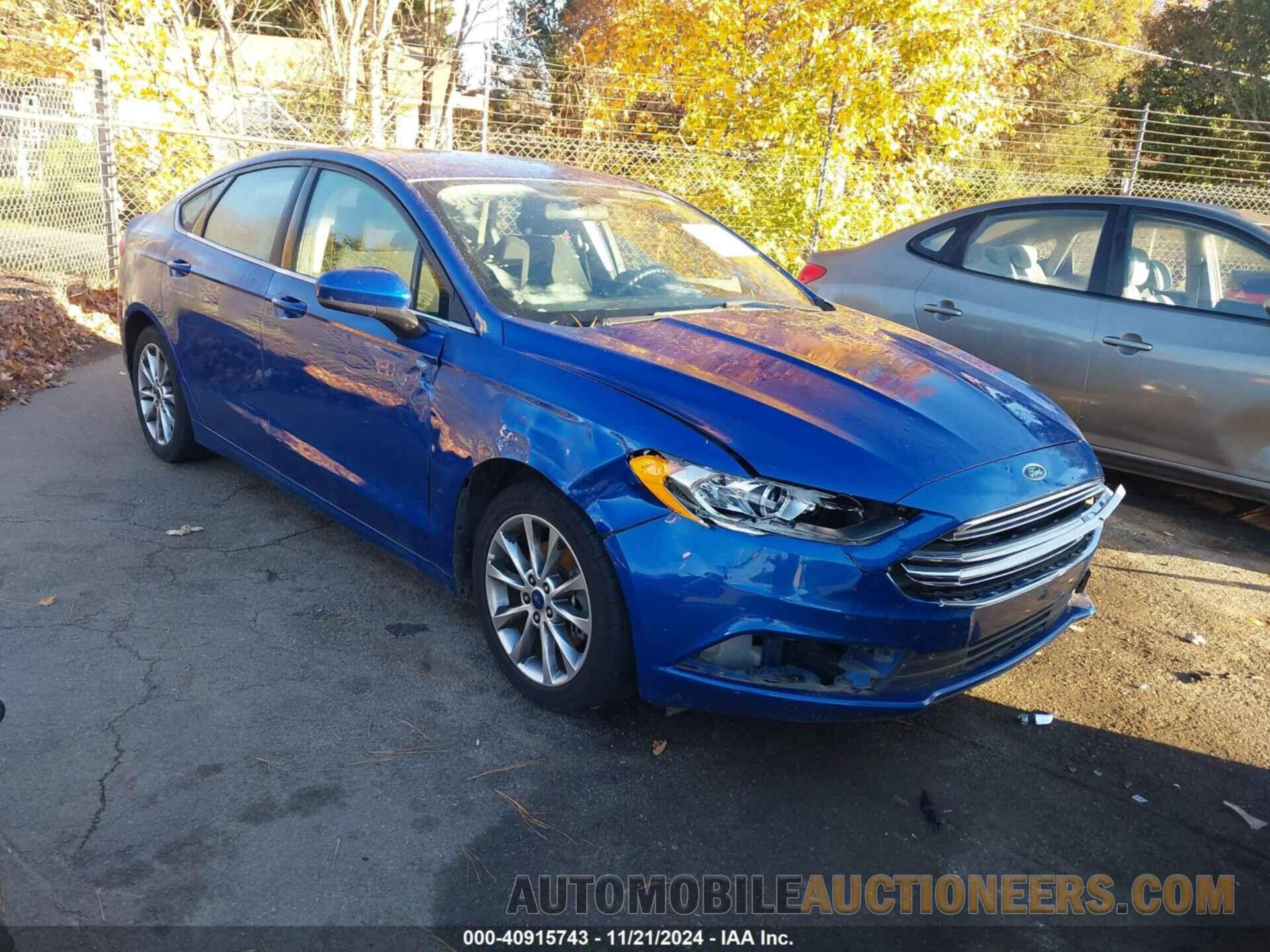 3FA6P0H74HR125558 FORD FUSION 2017