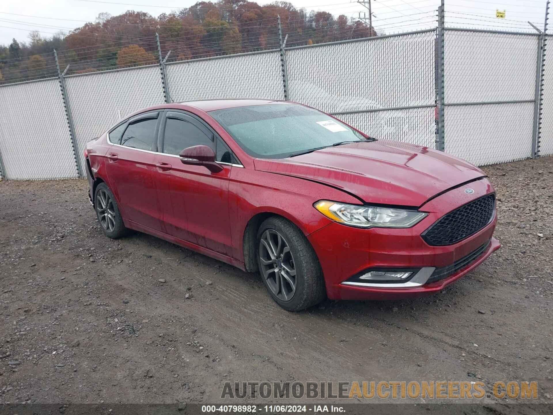 3FA6P0H74HR162335 FORD FUSION 2017