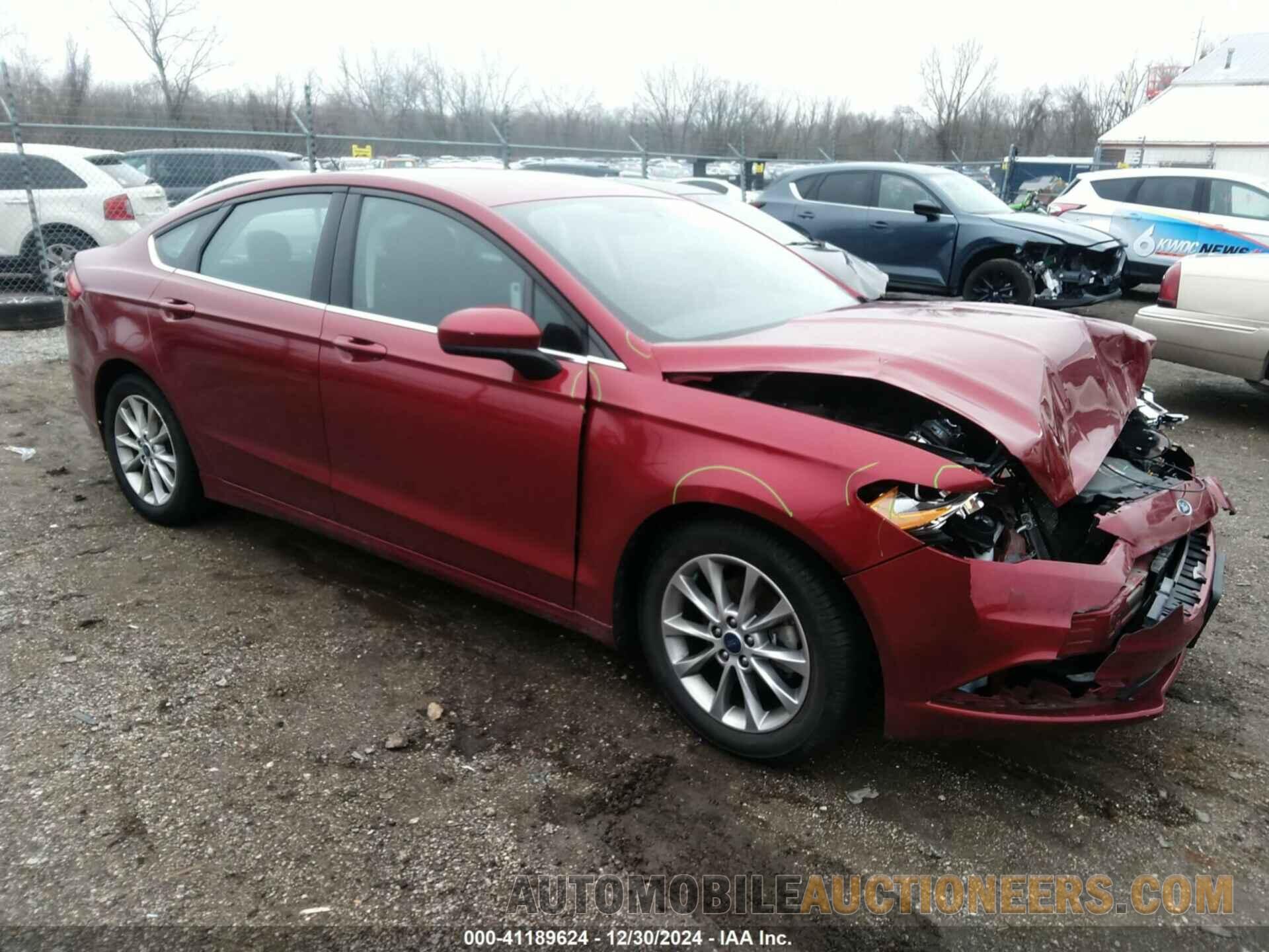 3FA6P0H74HR221366 FORD FUSION 2017