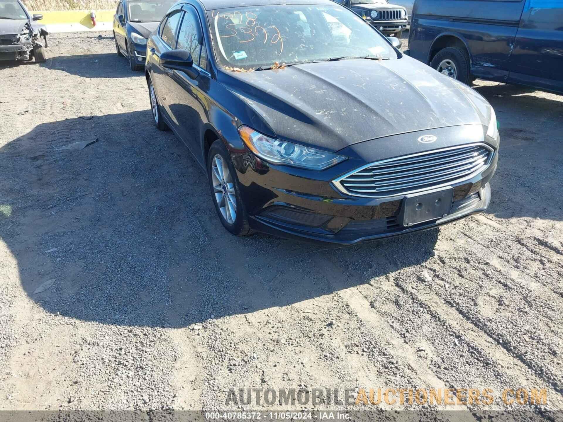 3FA6P0H75HR106839 FORD FUSION 2017