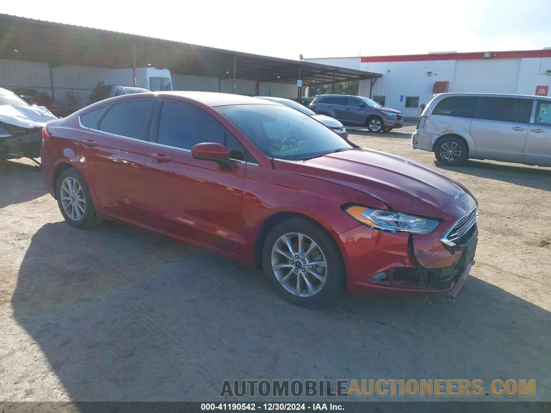 3FA6P0H75HR293905 FORD FUSION 2017