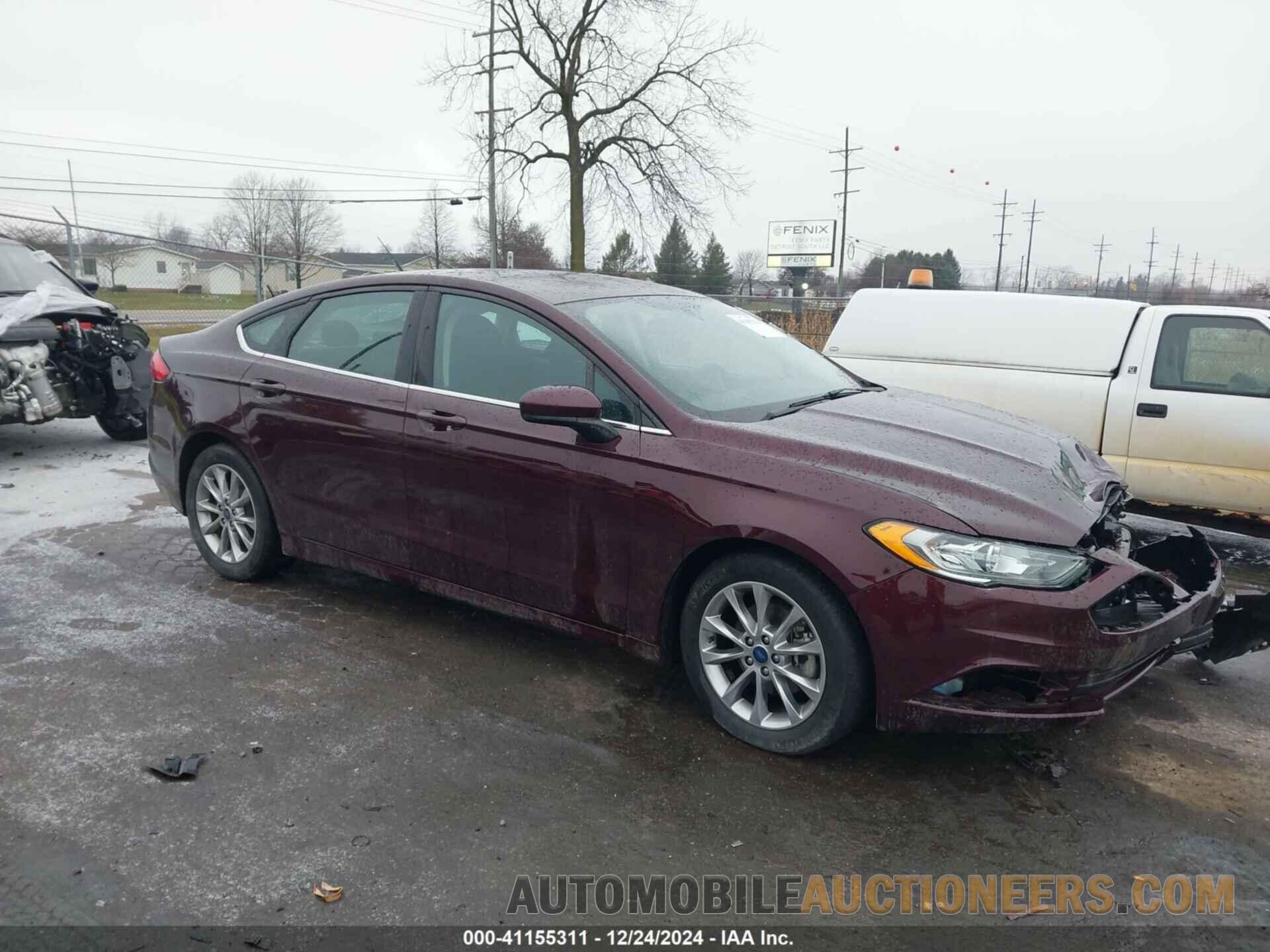 3FA6P0H75HR348577 FORD FUSION 2017