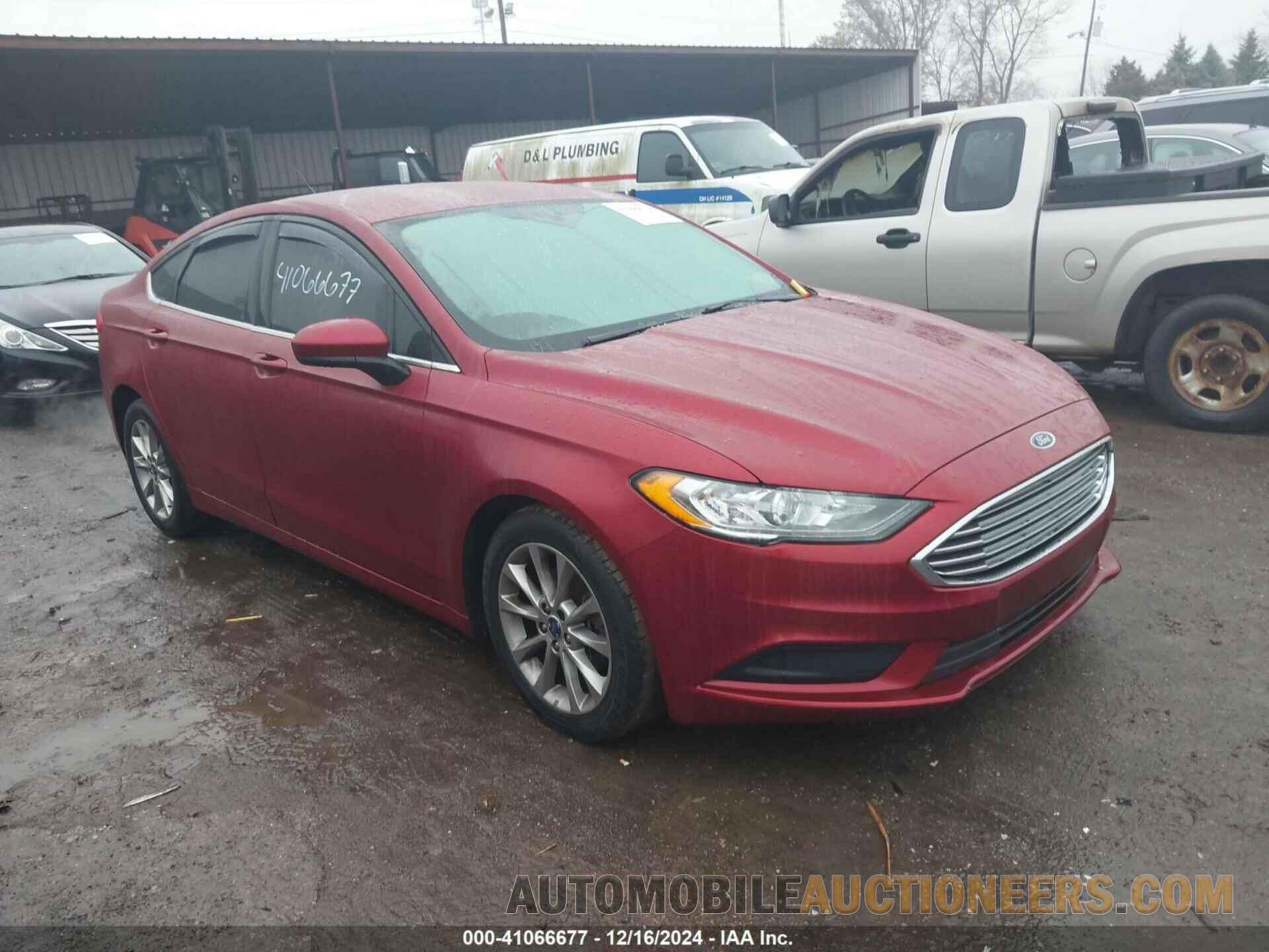 3FA6P0H76HR146976 FORD FUSION 2017