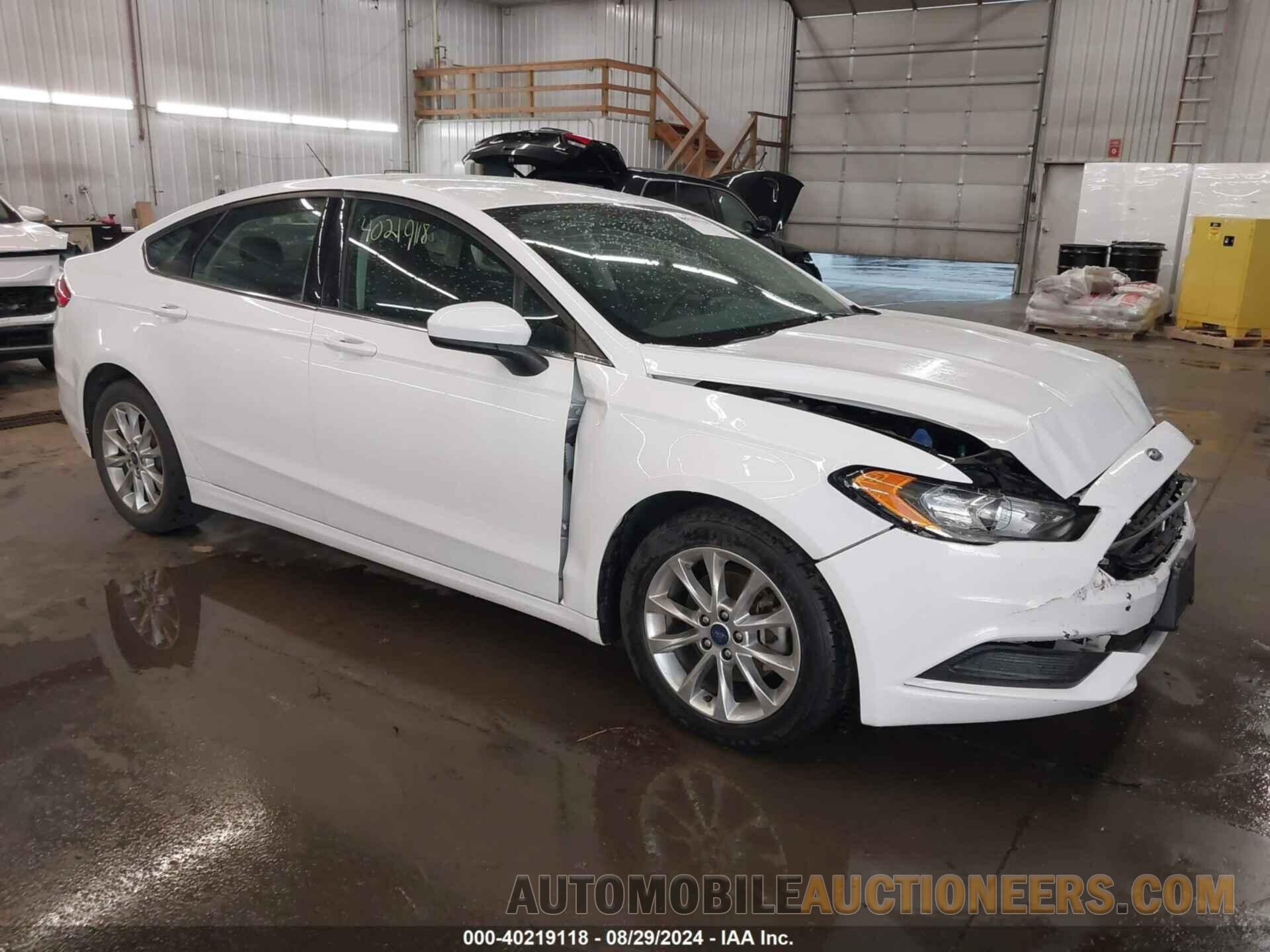 3FA6P0H76HR279219 FORD FUSION 2017