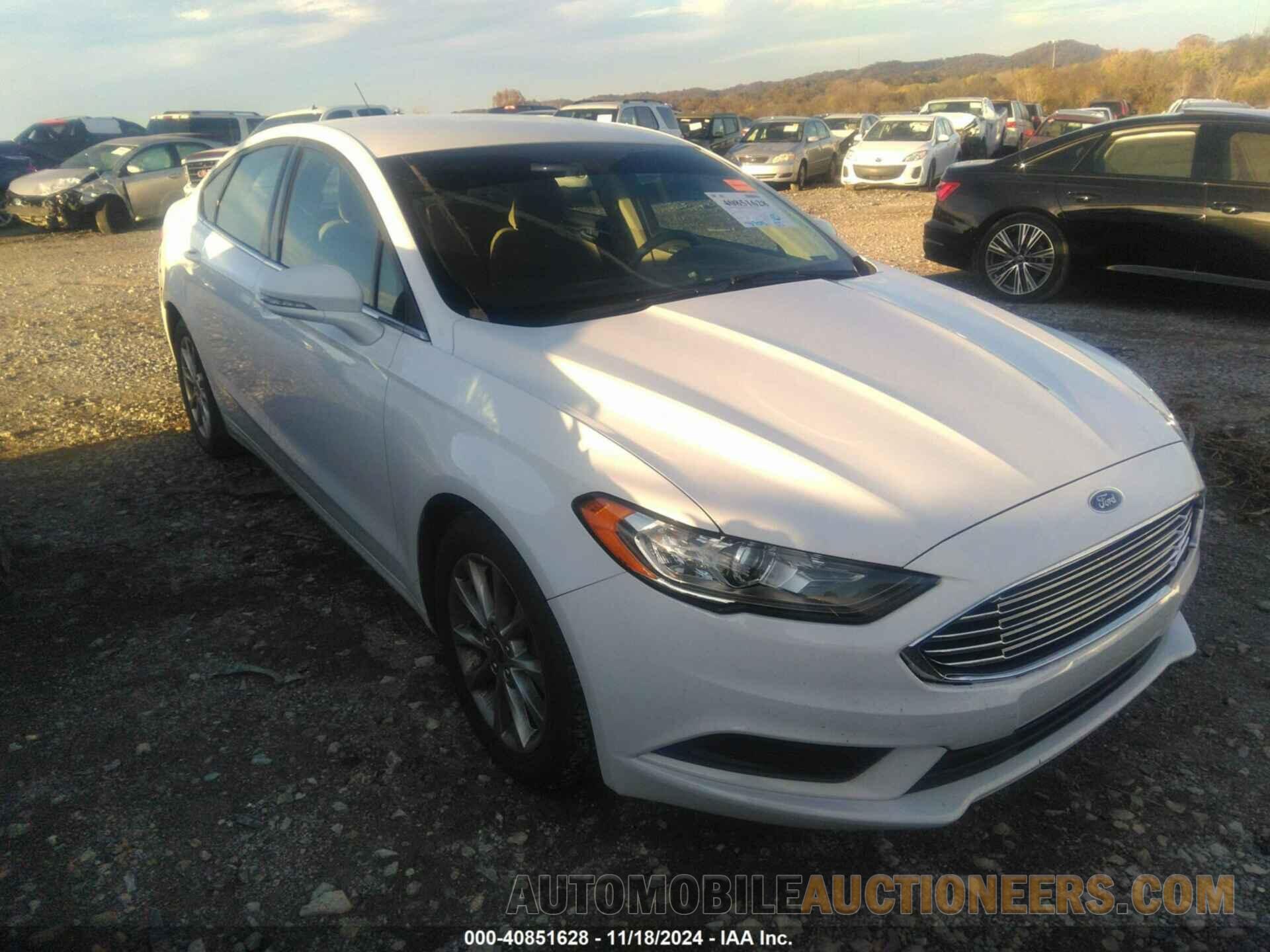 3FA6P0H76HR412836 FORD FUSION 2017