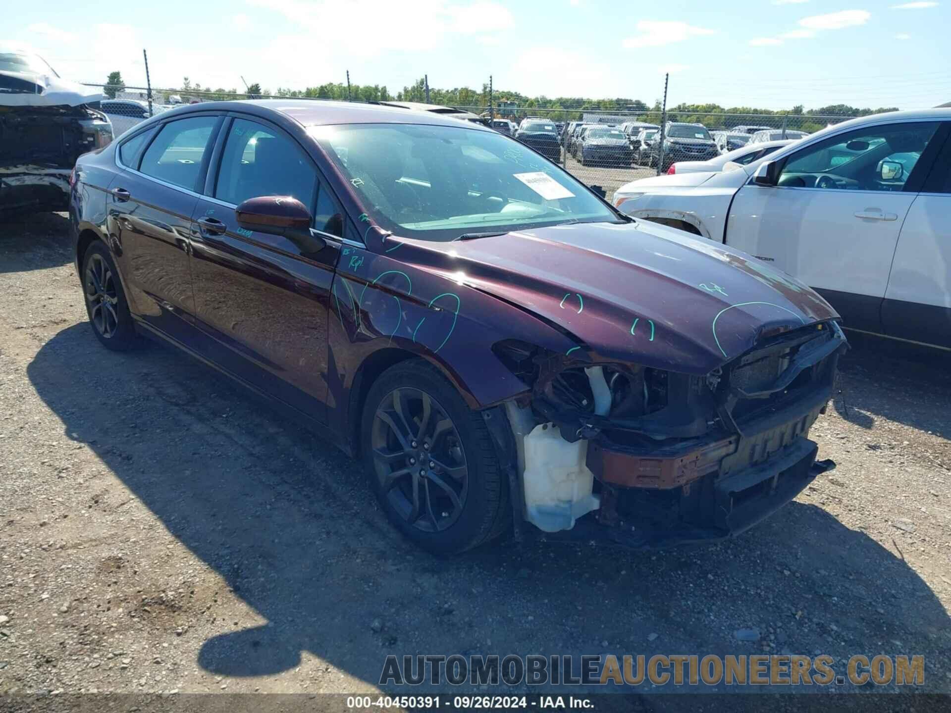 3FA6P0H76JR190398 FORD FUSION 2018