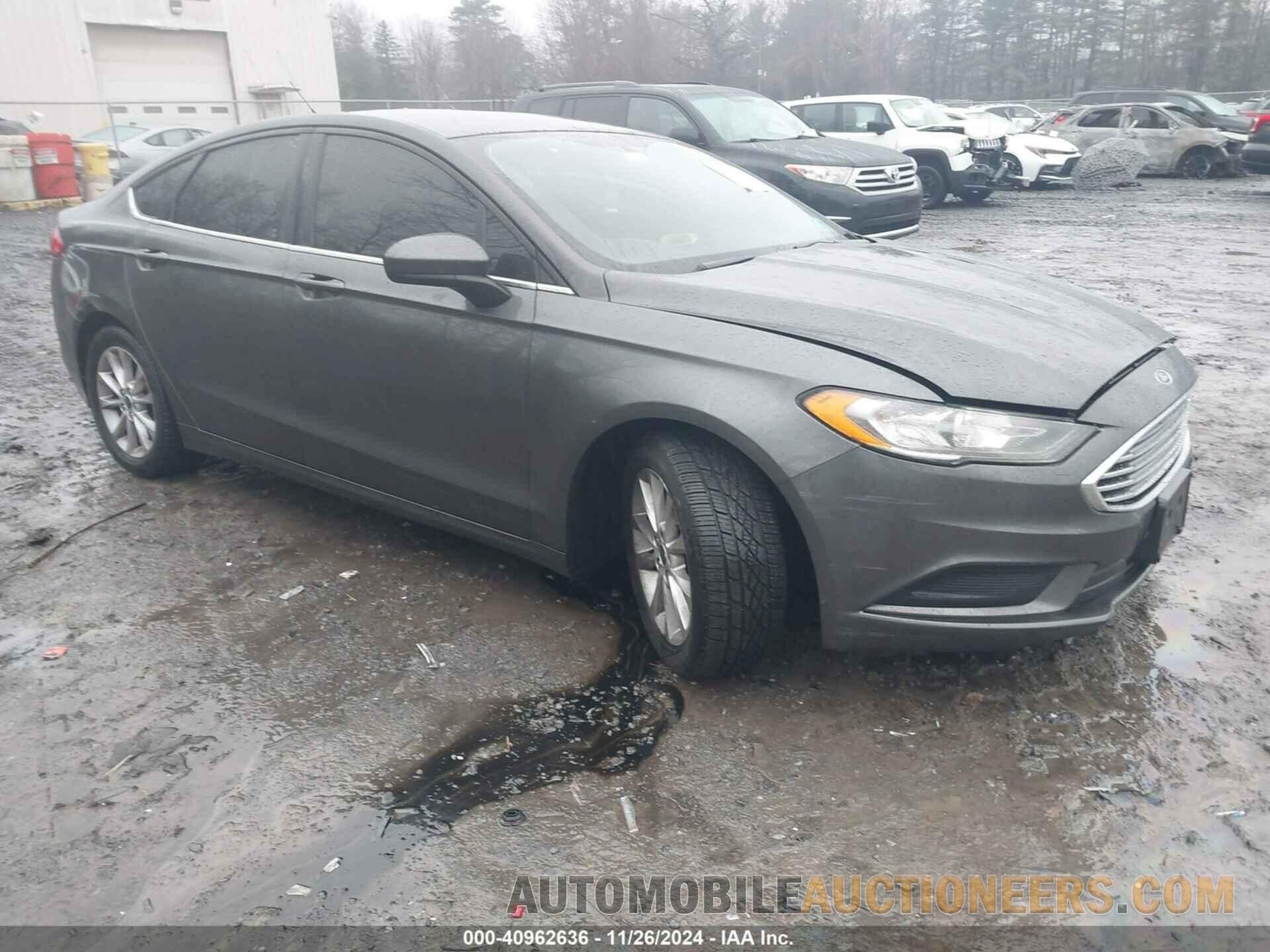 3FA6P0H78HR125434 FORD FUSION 2017