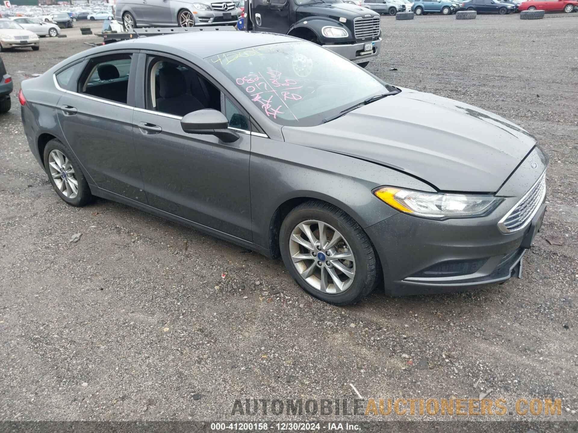 3FA6P0H78HR390533 FORD FUSION 2017