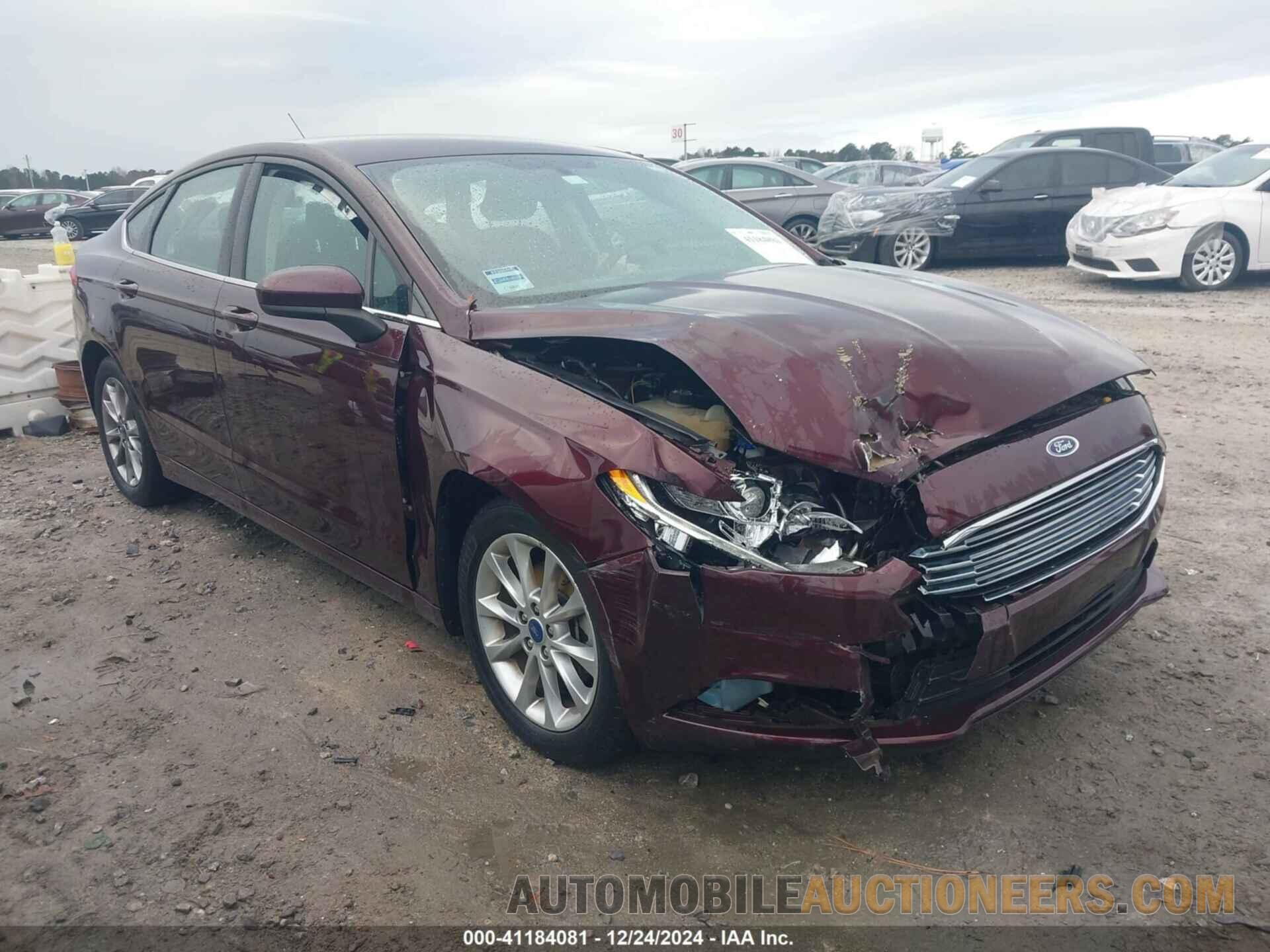 3FA6P0H79HR107590 FORD FUSION 2017