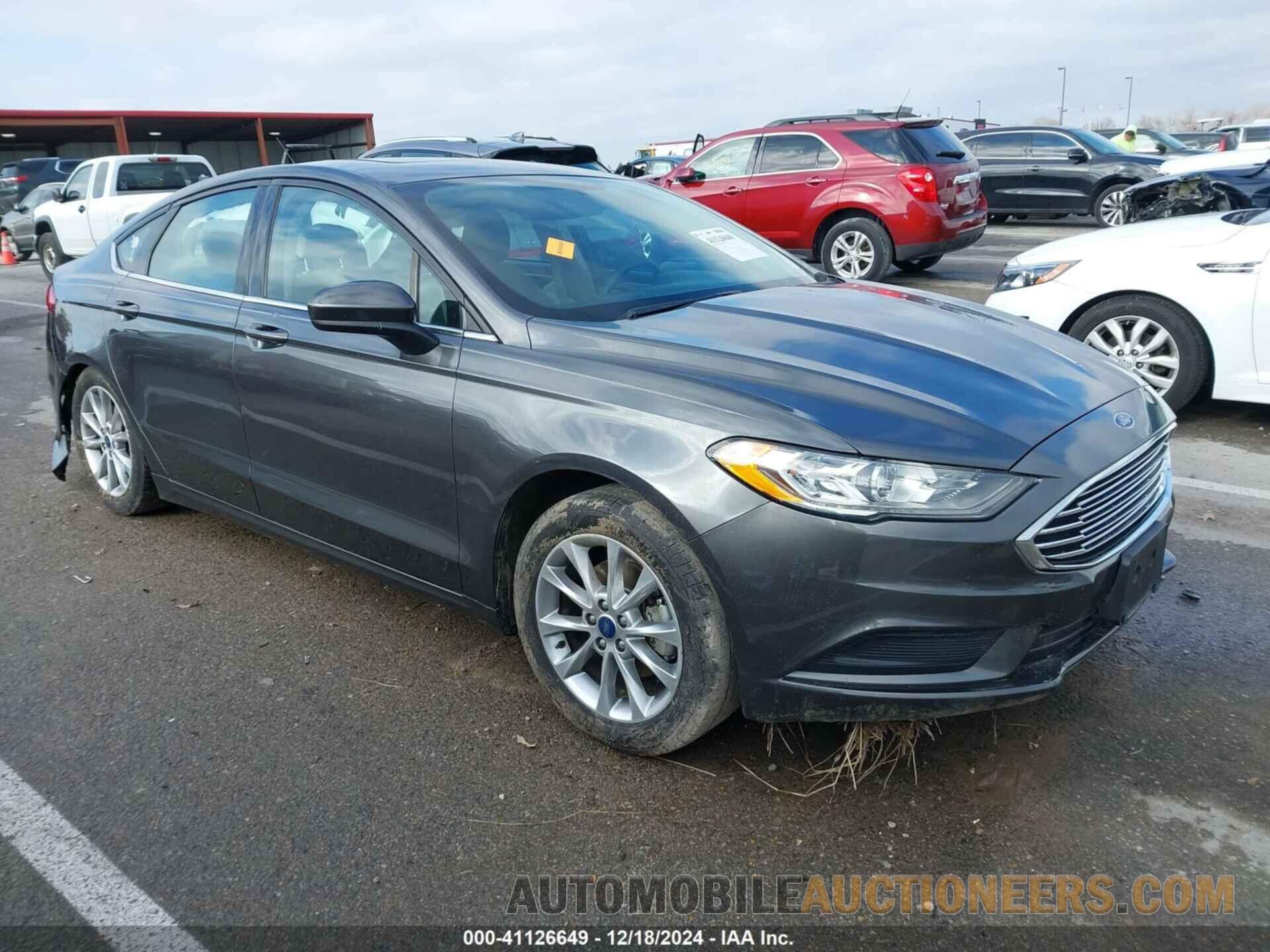 3FA6P0H79HR407372 FORD FUSION 2017