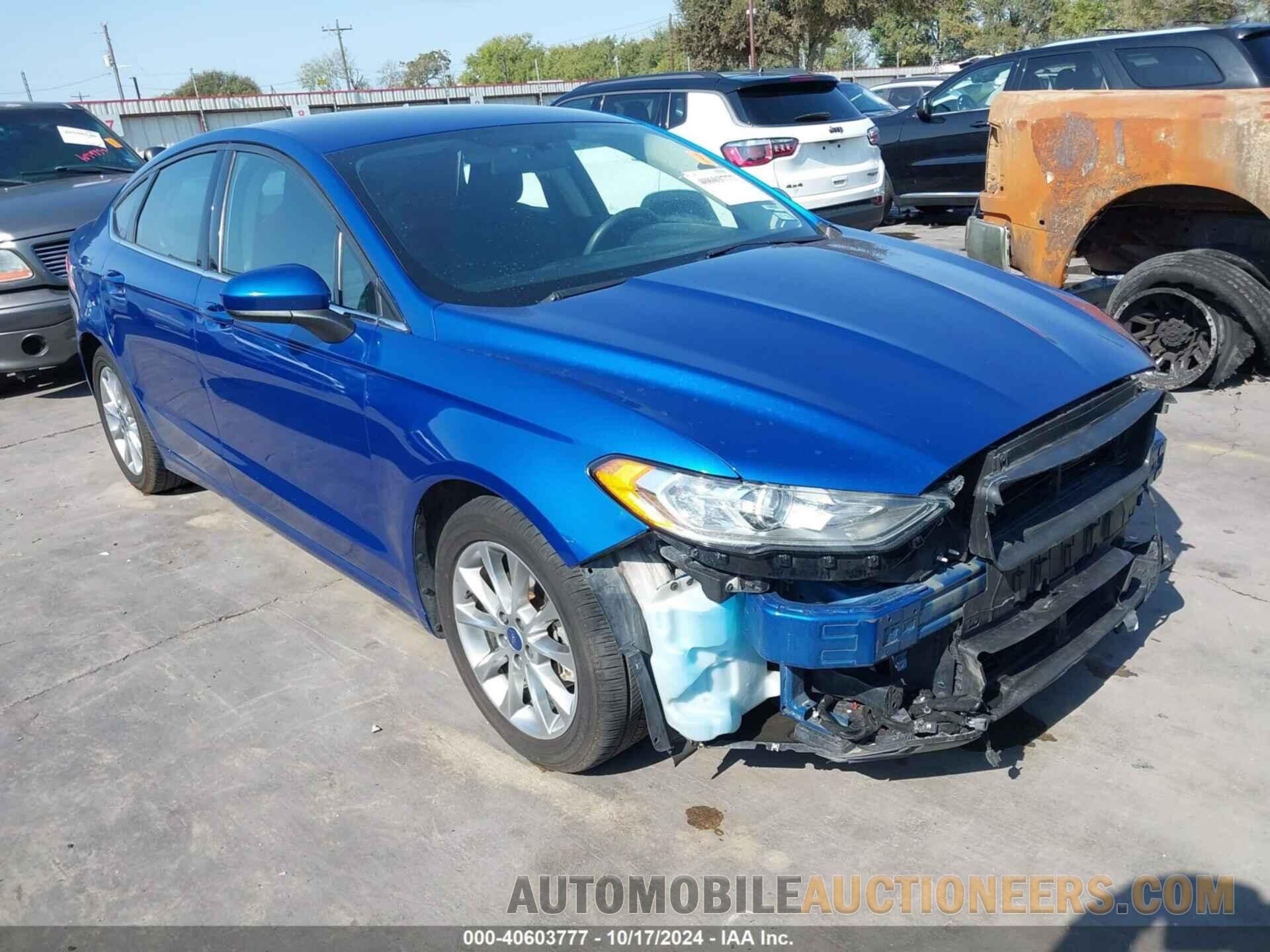 3FA6P0H79HR416301 FORD FUSION 2017