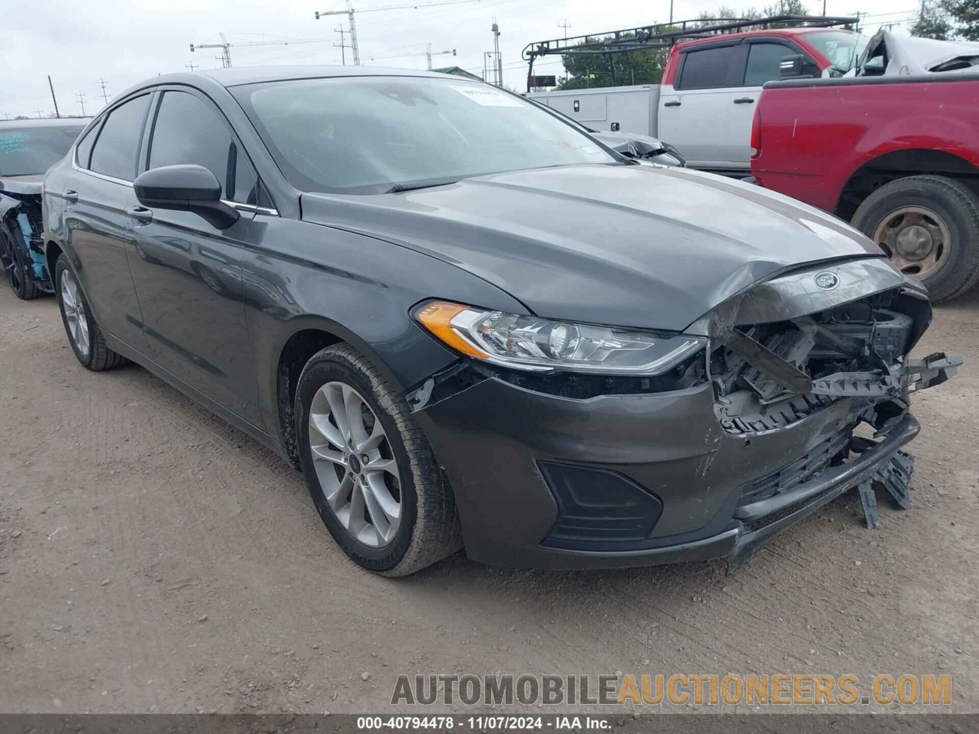 3FA6P0H79KR123411 FORD FUSION 2019