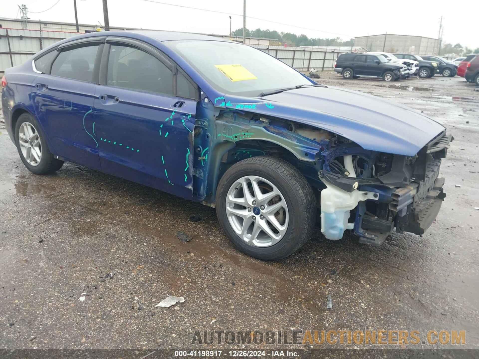 3FA6P0H7XGR313158 FORD FUSION 2016