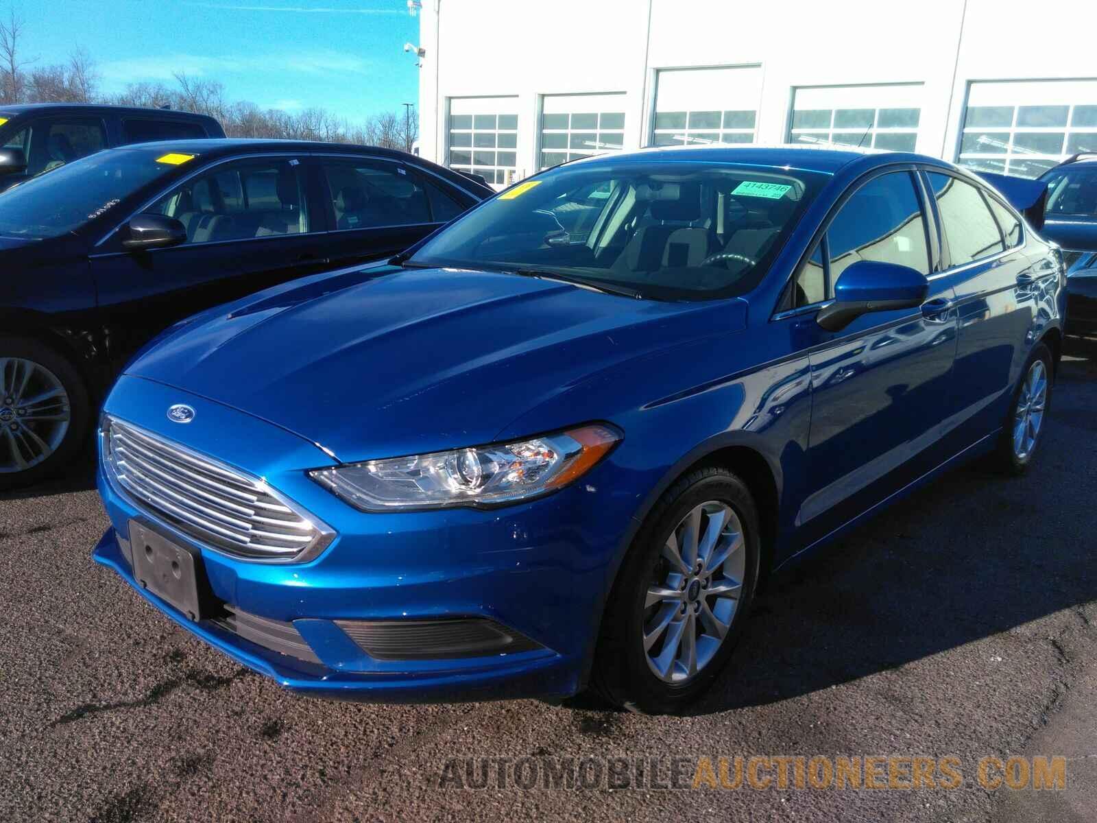 3FA6P0H7XHR326607 Ford Fusion 2017