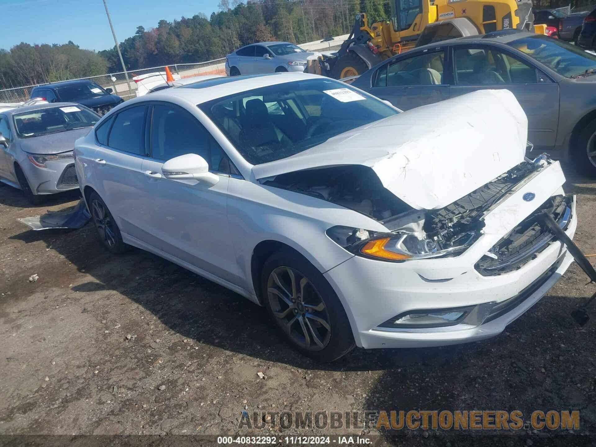 3FA6P0H92HR393302 FORD FUSION 2017