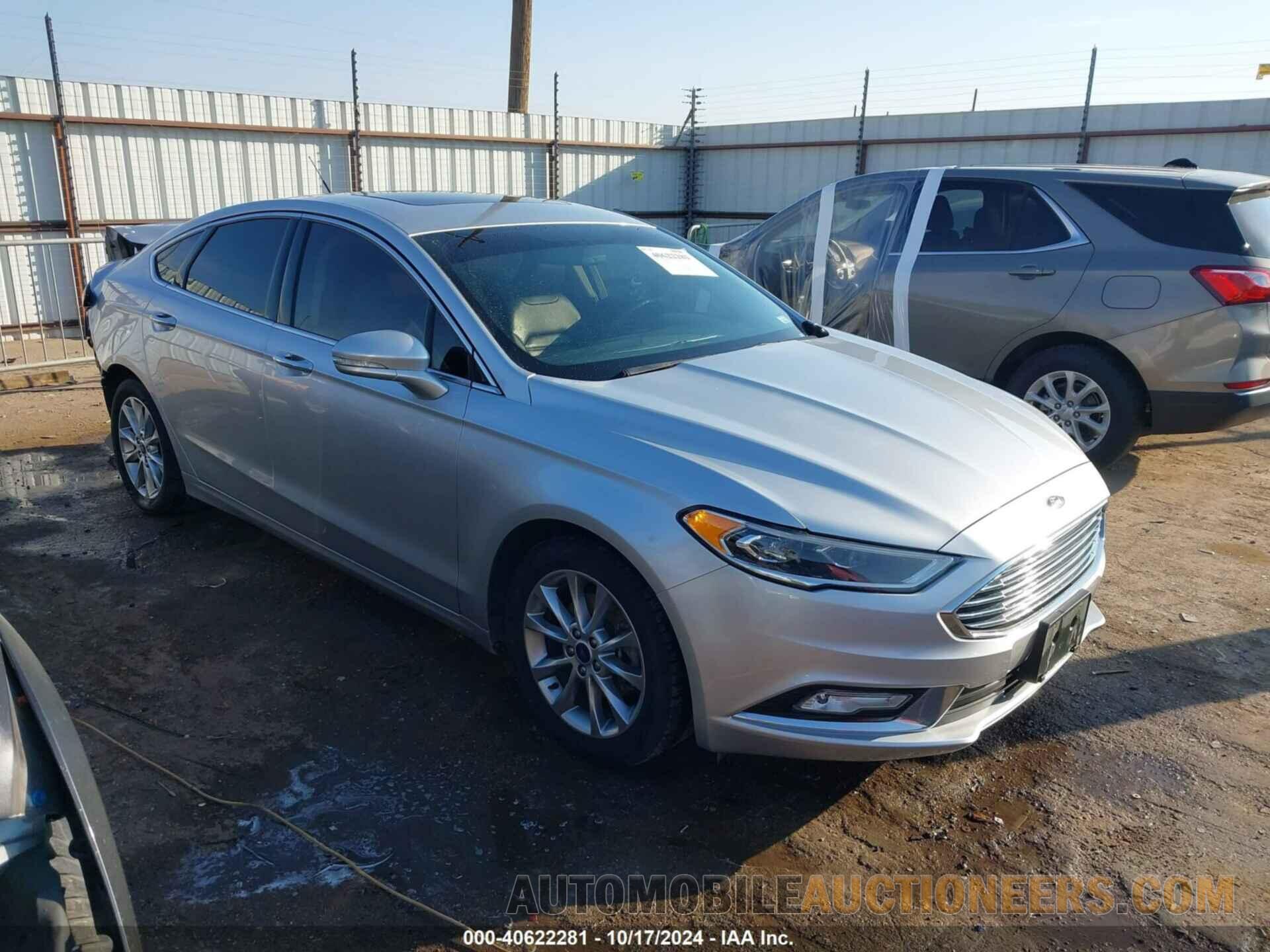 3FA6P0HD0HR118368 FORD FUSION 2017