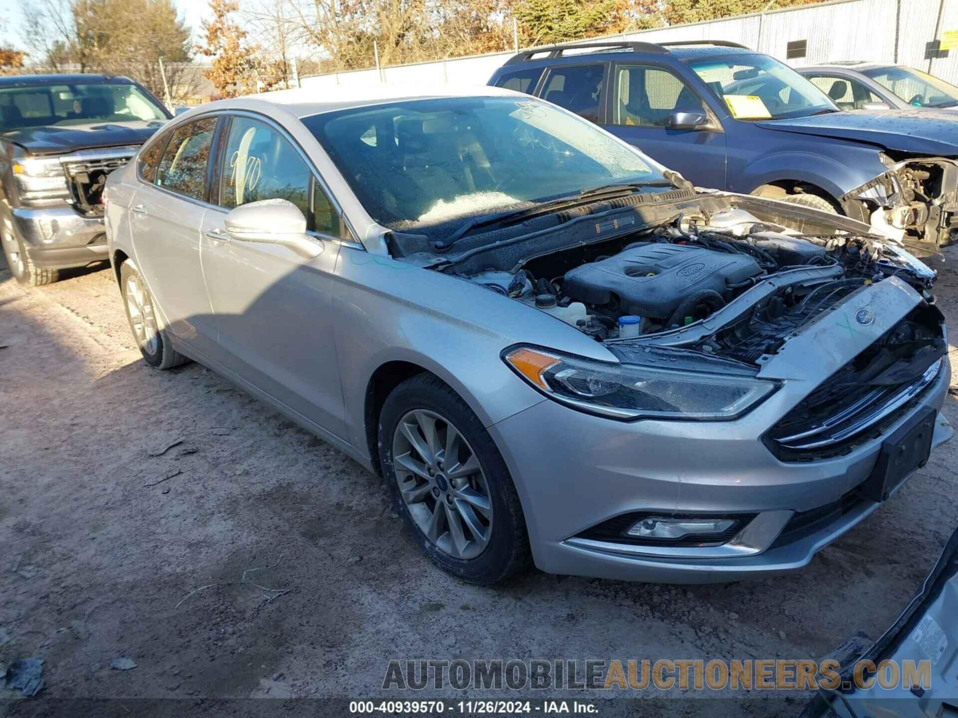 3FA6P0HD0HR348783 FORD FUSION 2017