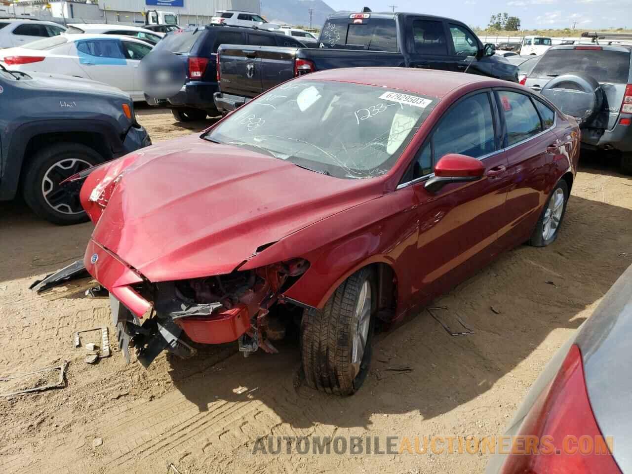 3FA6P0HD0JR277235 FORD FUSION 2018