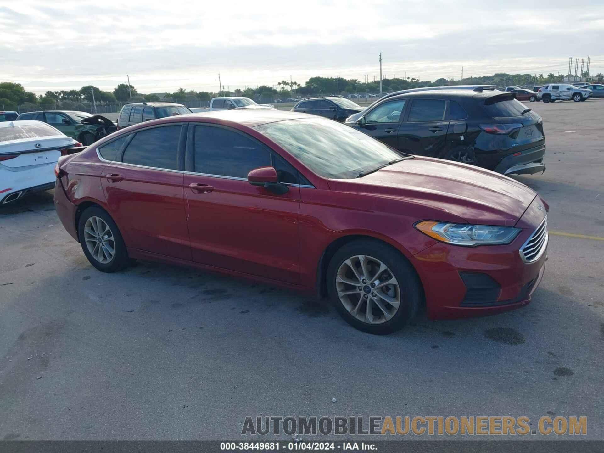 3FA6P0HD0KR112092 FORD FUSION 2019