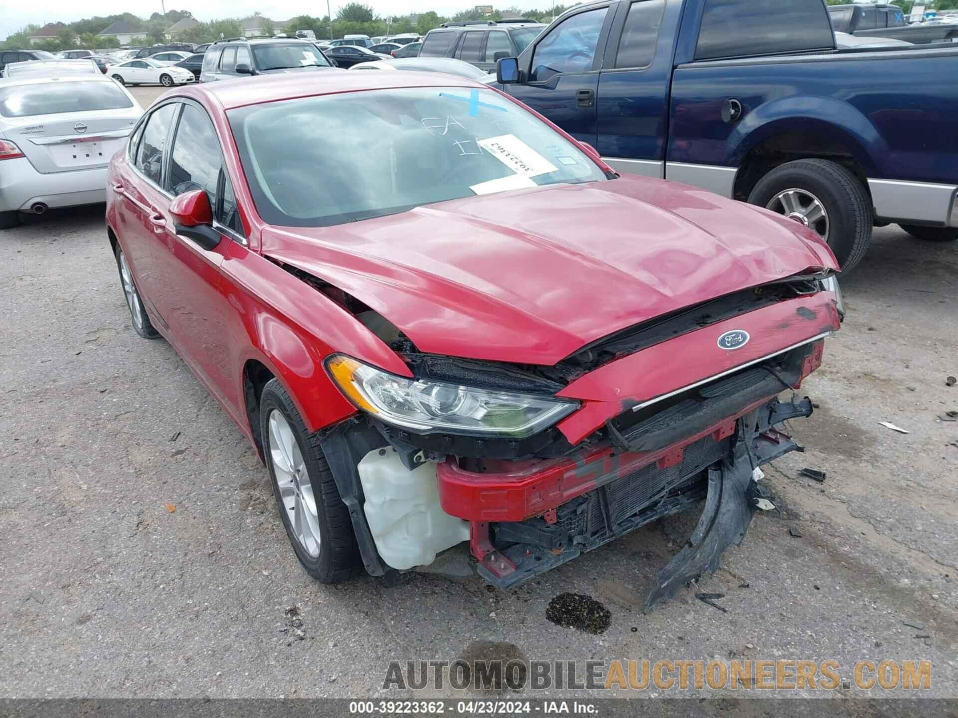 3FA6P0HD0LR187652 FORD FUSION 2020