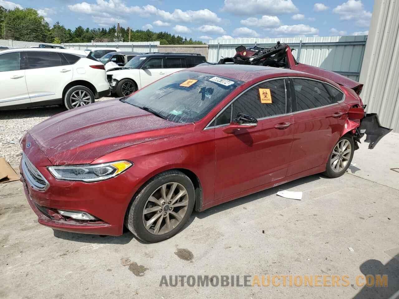 3FA6P0HD1HR156370 FORD FUSION 2017