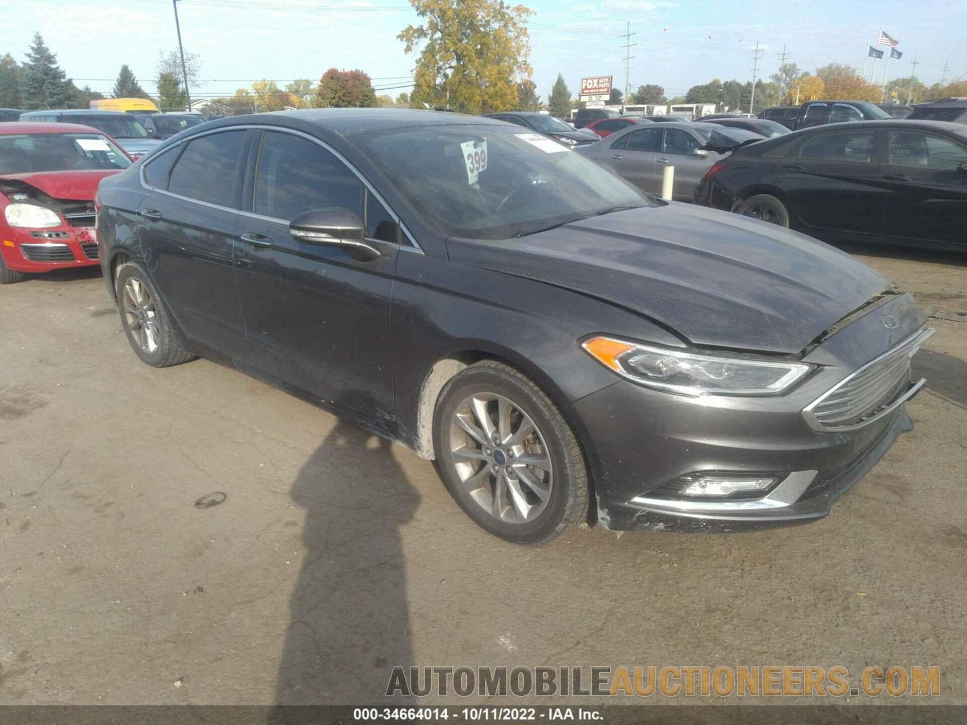 3FA6P0HD1HR272667 FORD FUSION 2017