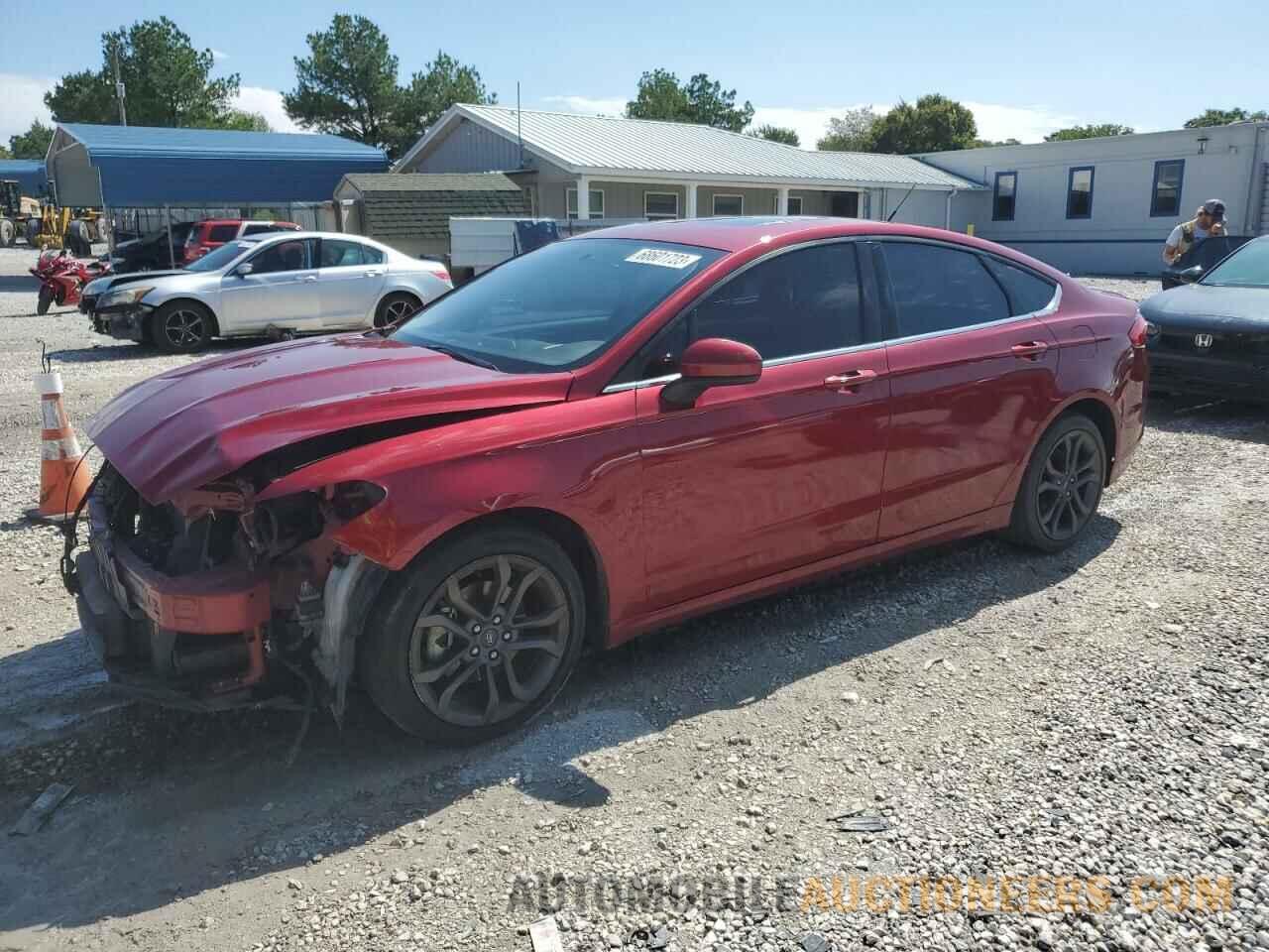 3FA6P0HD1JR127540 FORD FUSION 2018