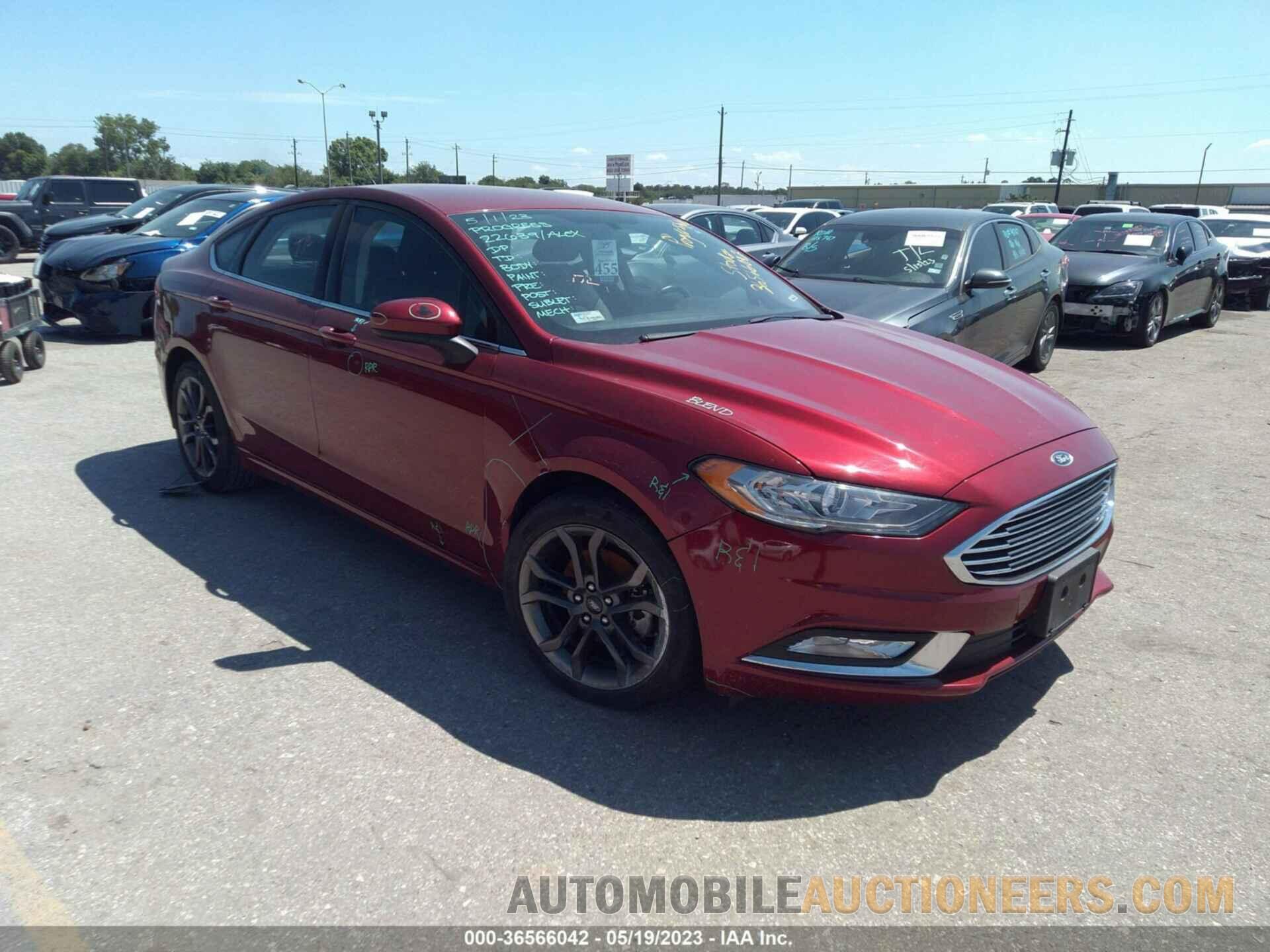 3FA6P0HD1JR218047 FORD FUSION 2018