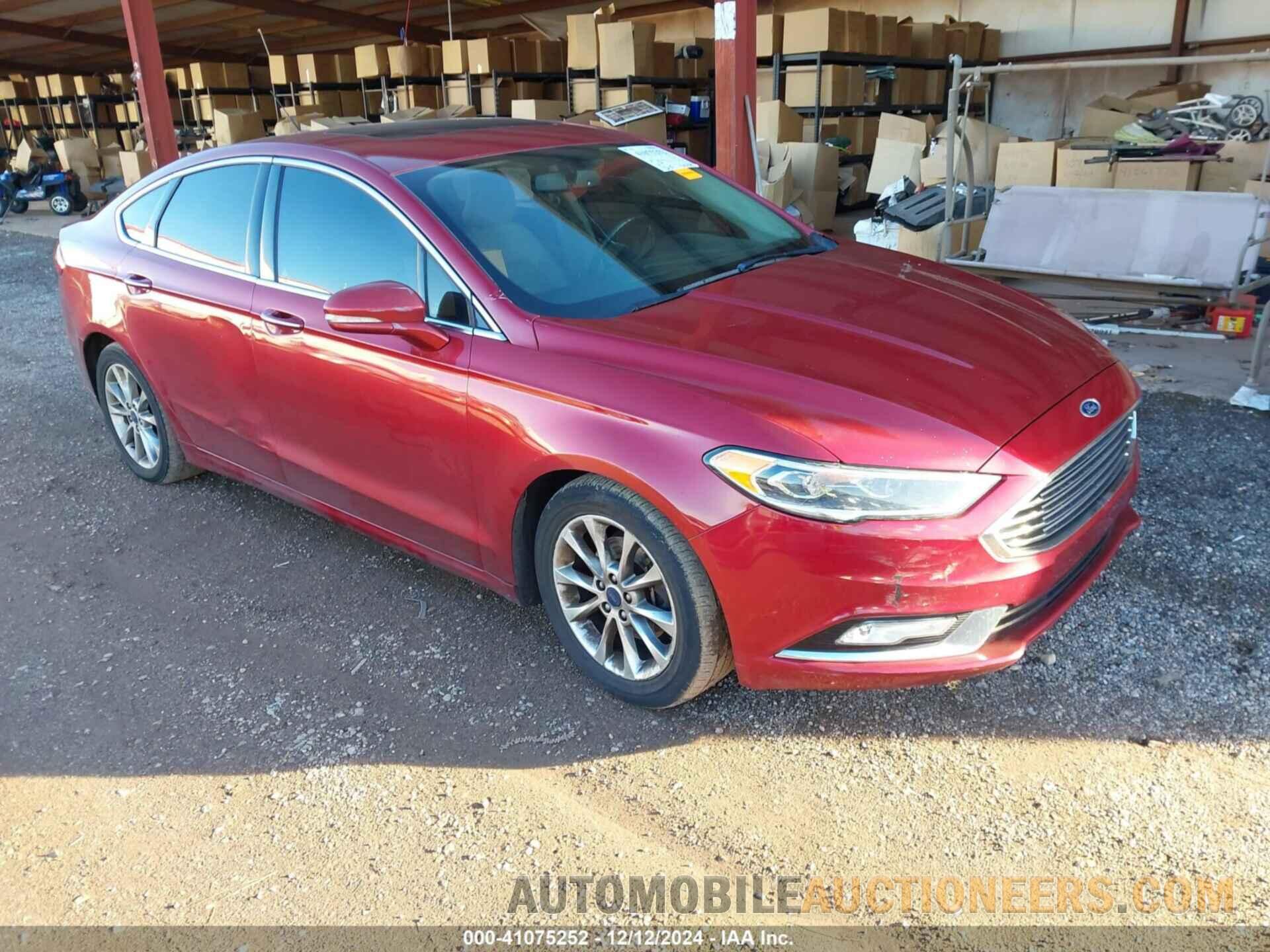 3FA6P0HD2HR116301 FORD FUSION 2017