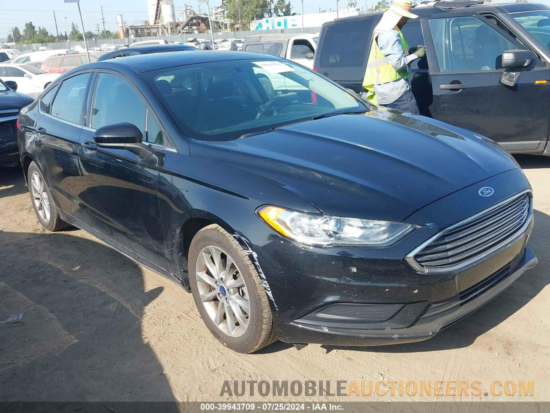 3FA6P0HD2HR183884 FORD FUSION 2017